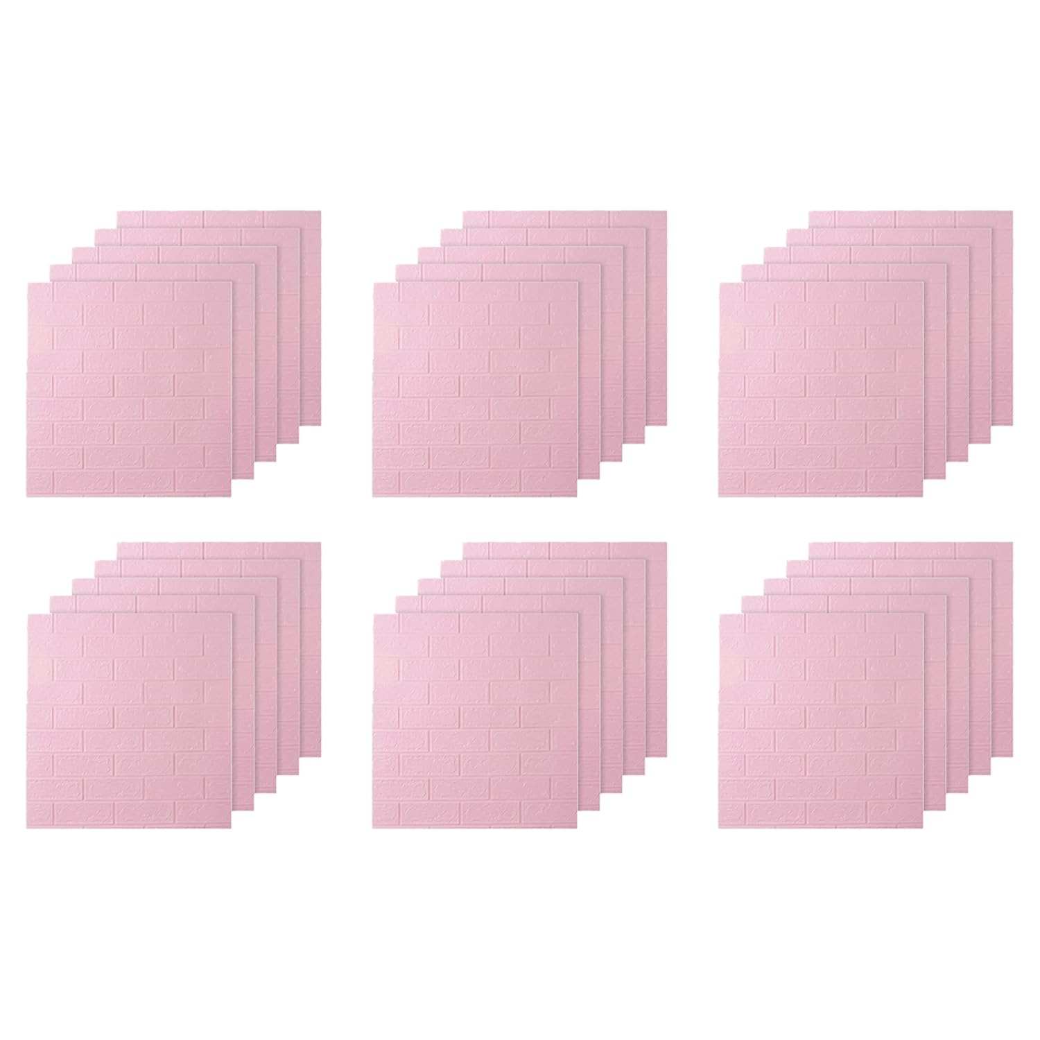 Kuber Industries Foam Brick Wallpaper - Easy DIY Installation