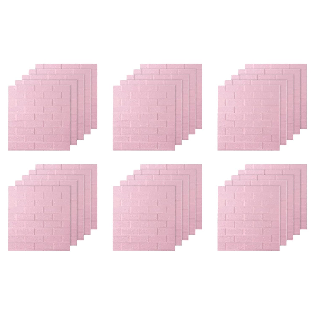 Kuber Industries Foam Brick Wallpaper - Easy DIY Installation