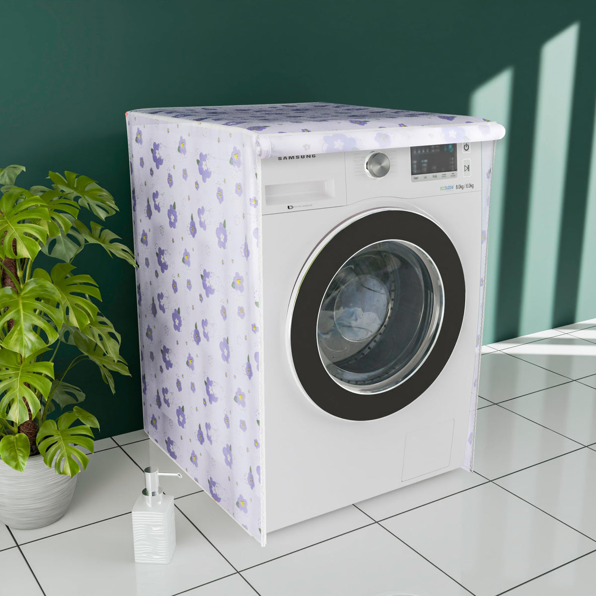 Kuber Industries washing machine cover - Family-friendly utility