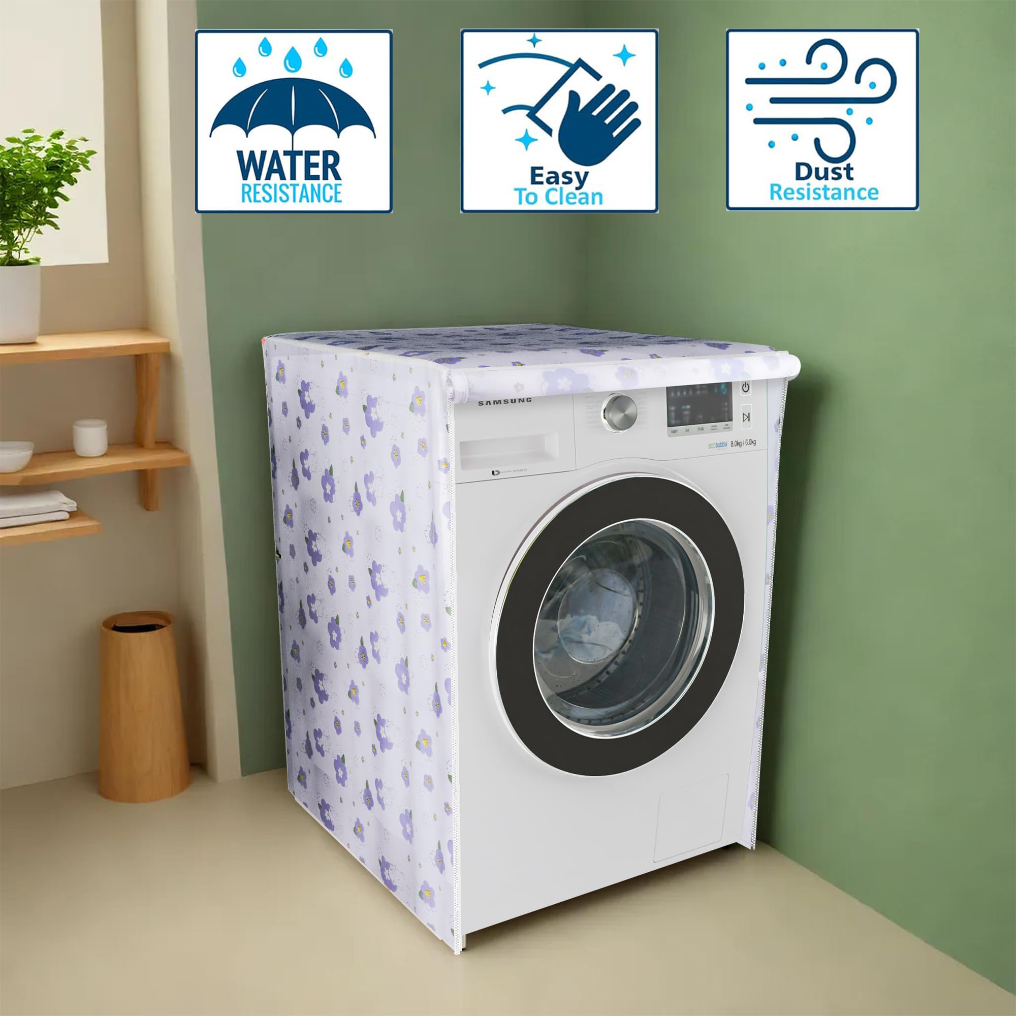 Kuber Industries washing machine cover - Home laundry protection