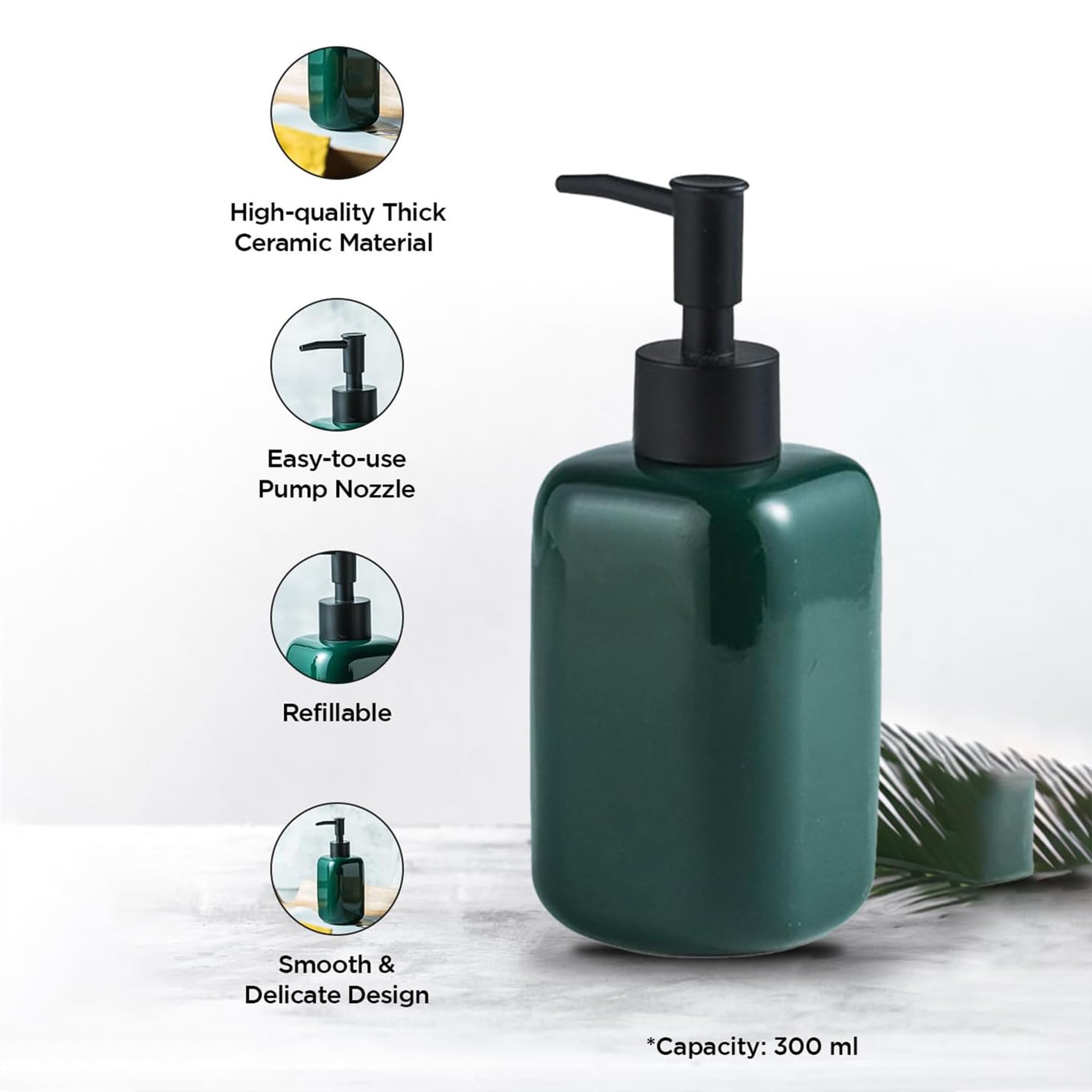 Kuber Liquid Soap Dispenser - Versatile for various liquids