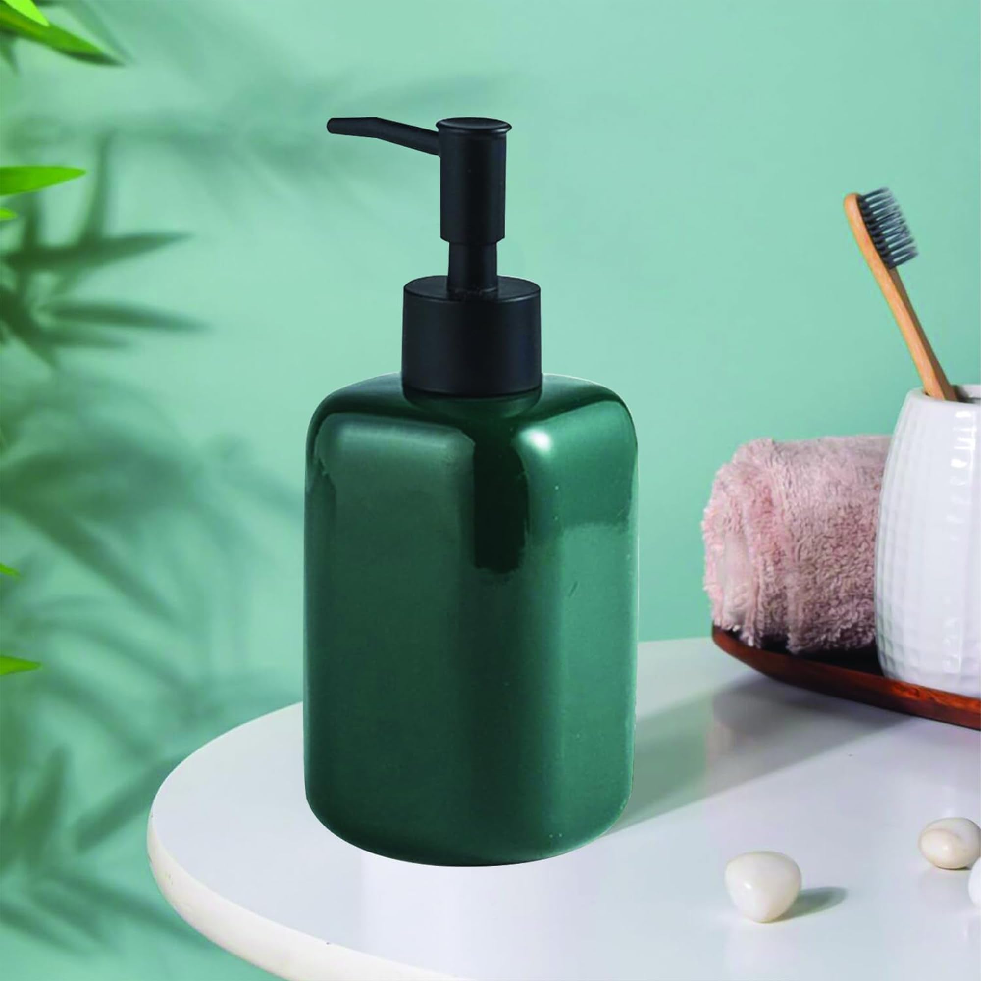 Kuber Liquid Soap Dispenser - Elegant bathroom organization
