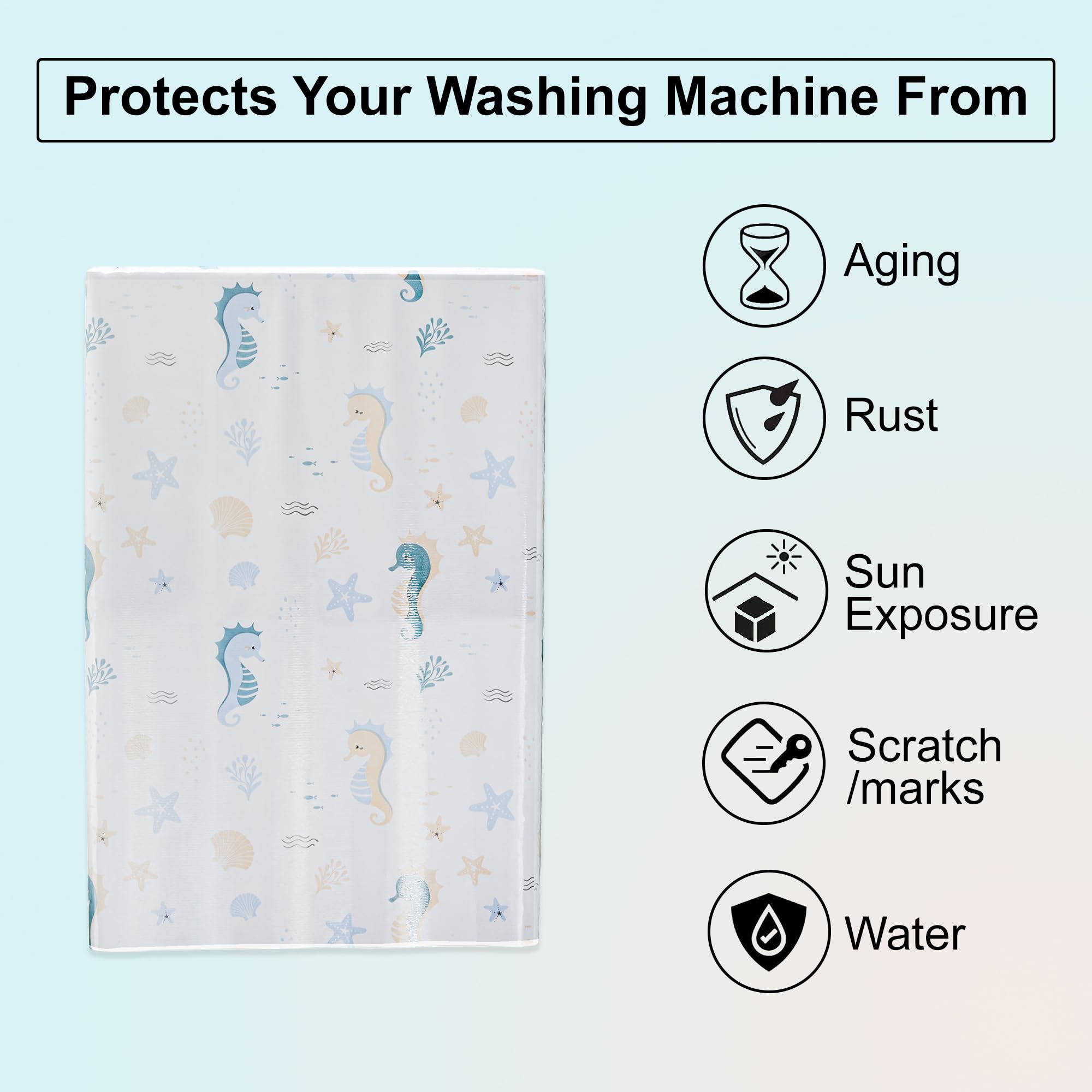 Kuber Industries washing machine cover - Stylish and functional
