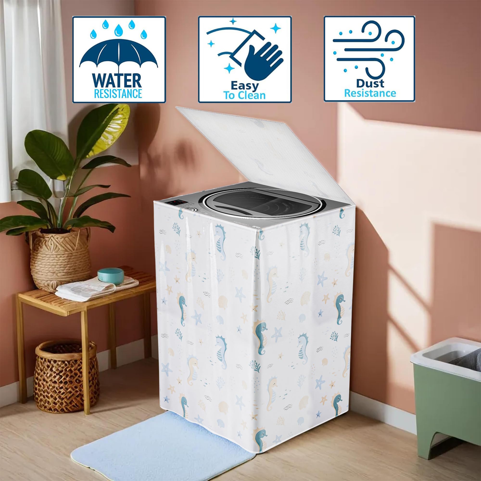 Kuber Industries washing machine cover - Laundry room protection