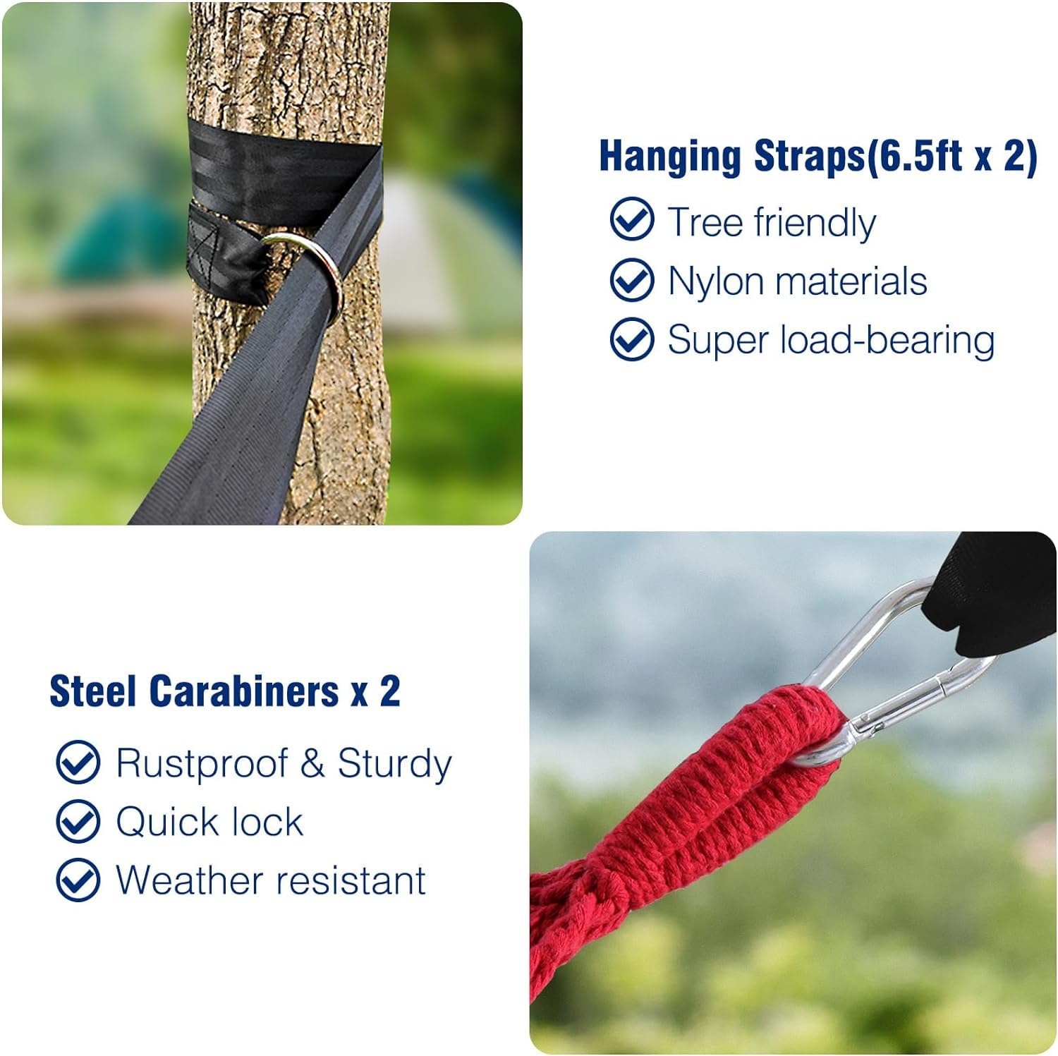 Kuber Industries hammock - Portable travel hammock