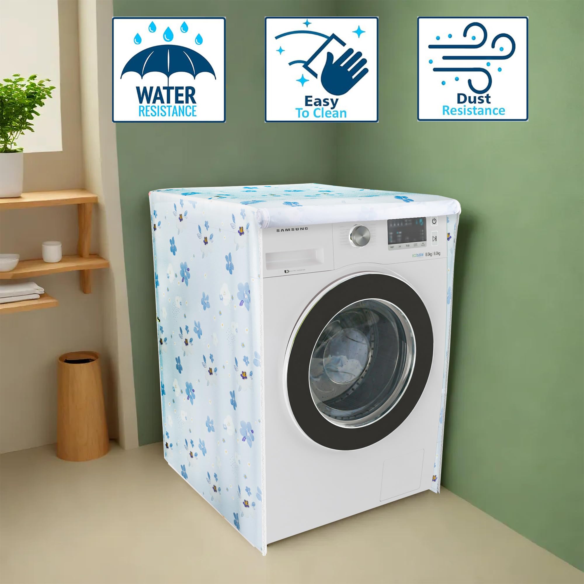 Kuber Industries Washing Machine Cover - Laundry Room Protection