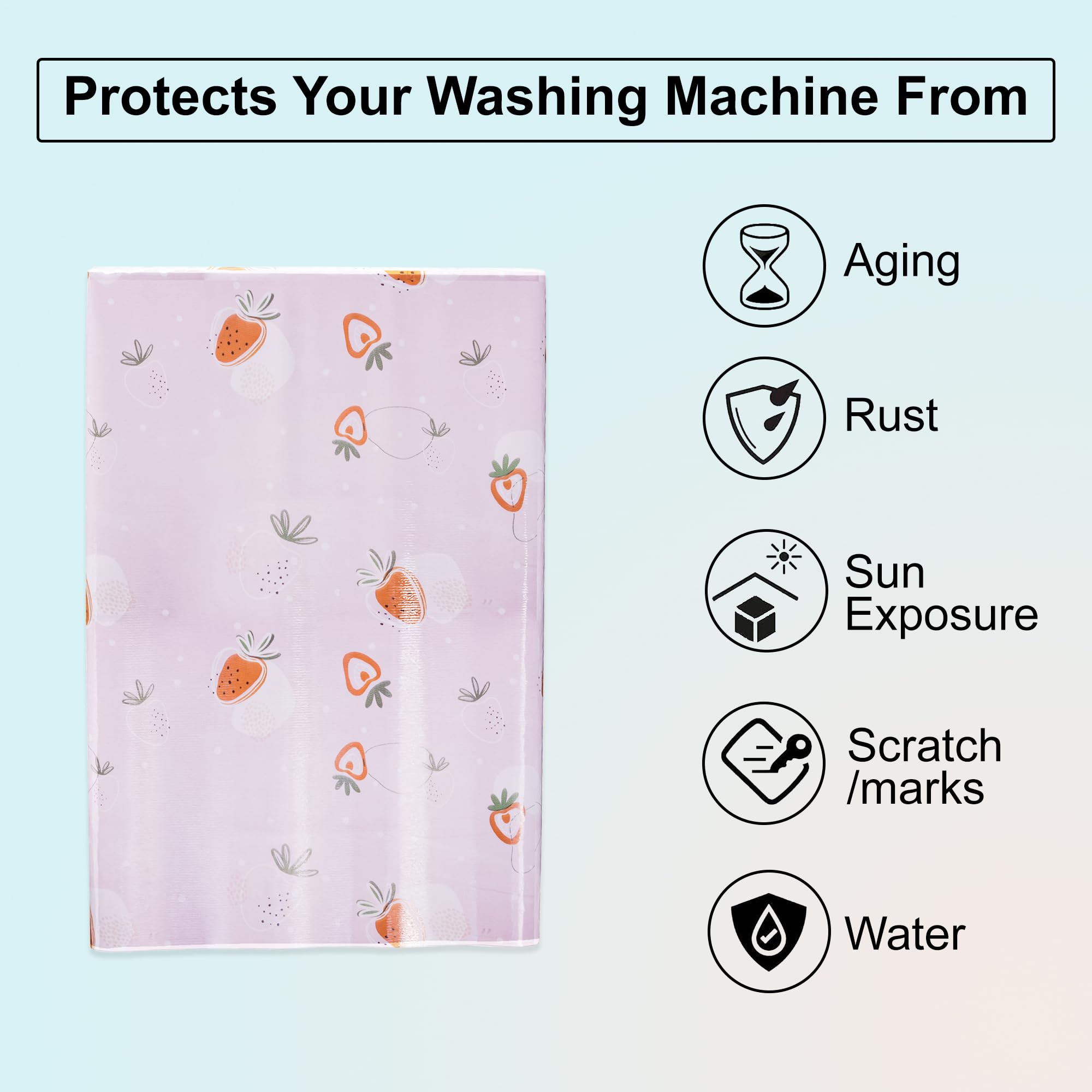 Kuber Industries washing machine cover - elegant design