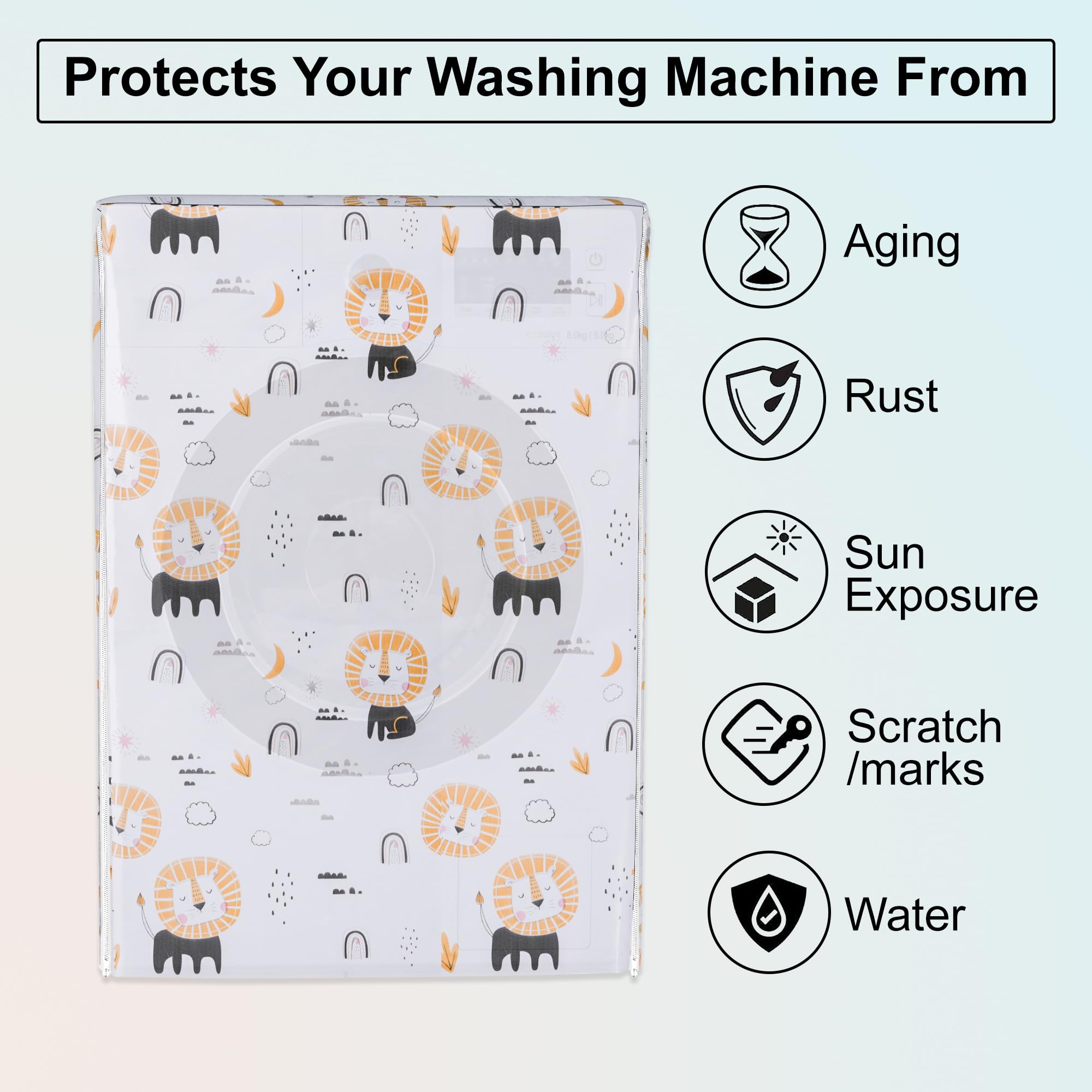 Kuber Industries washing machine cover - Ideal for laundry rooms