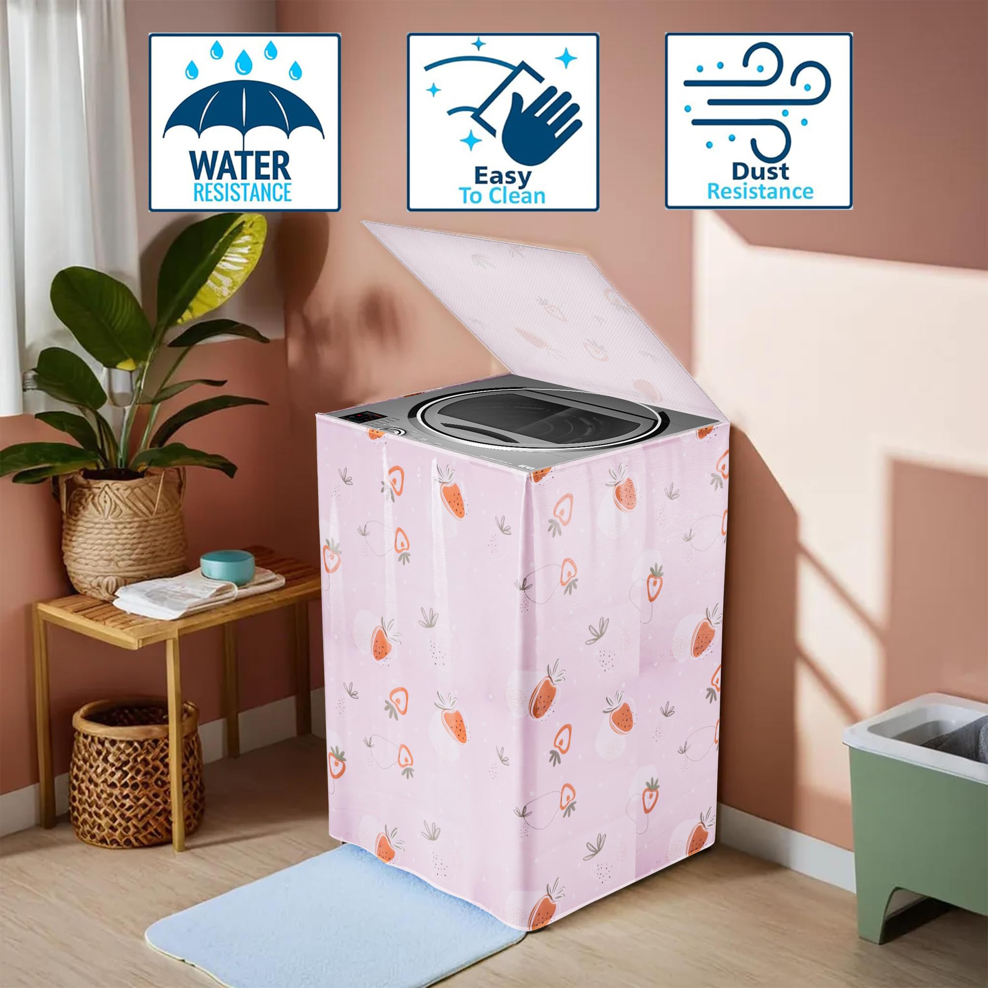 Kuber Industries washing machine cover - laundry room protection