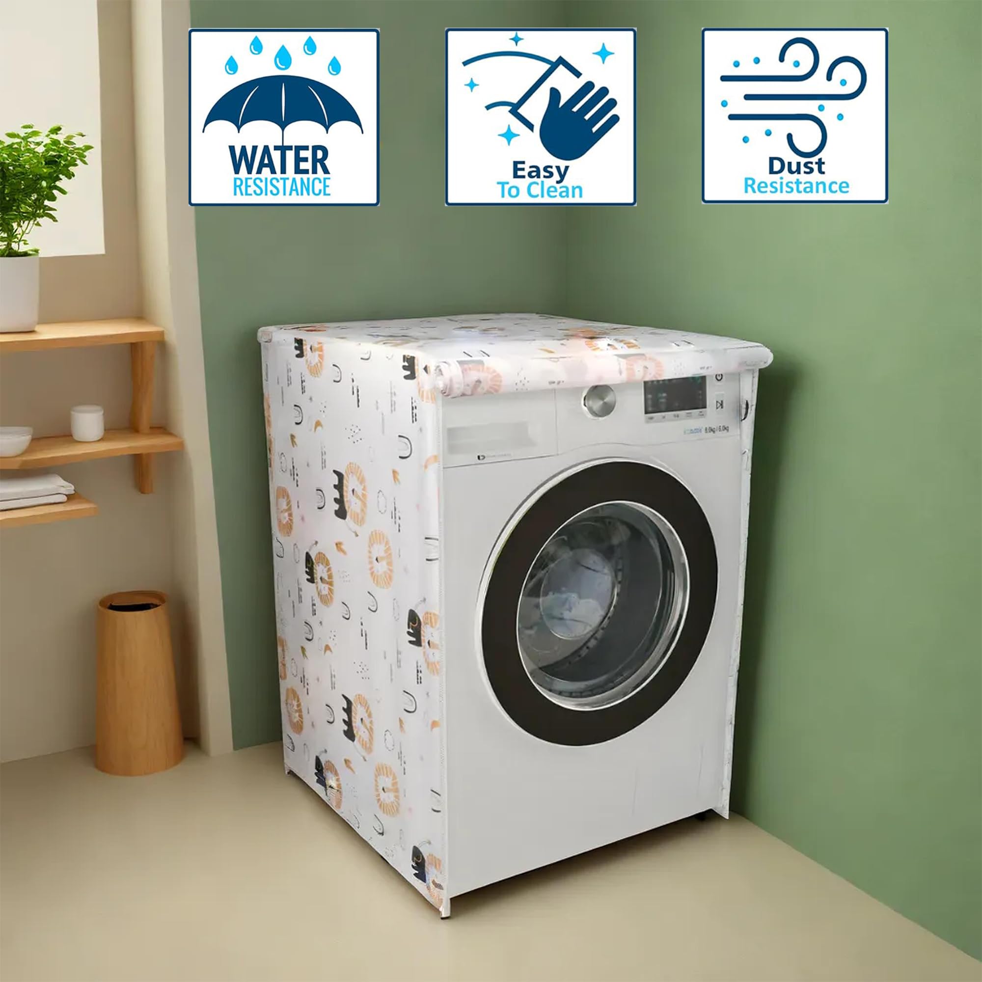 Kuber Industries washing machine cover - Protects your appliance