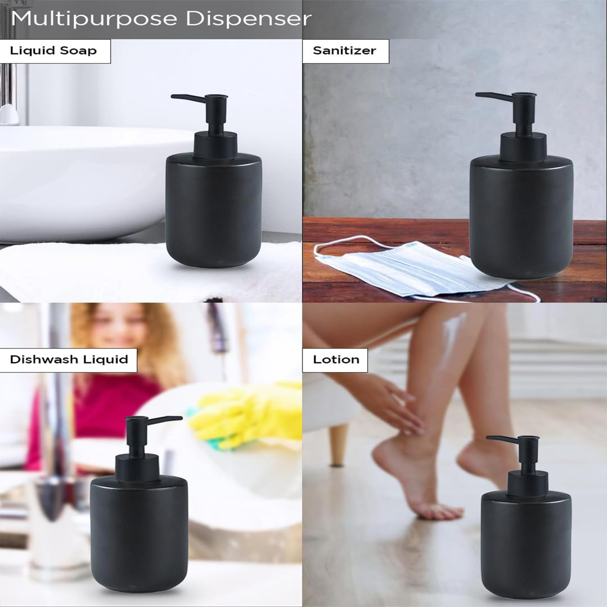 Kuber liquid soap dispenser - bathroom use