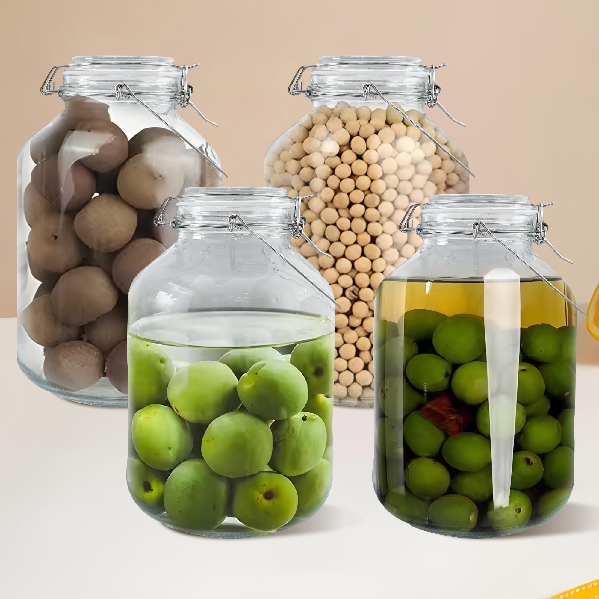 The Better Home glass jar - multifunctional kitchen accessory