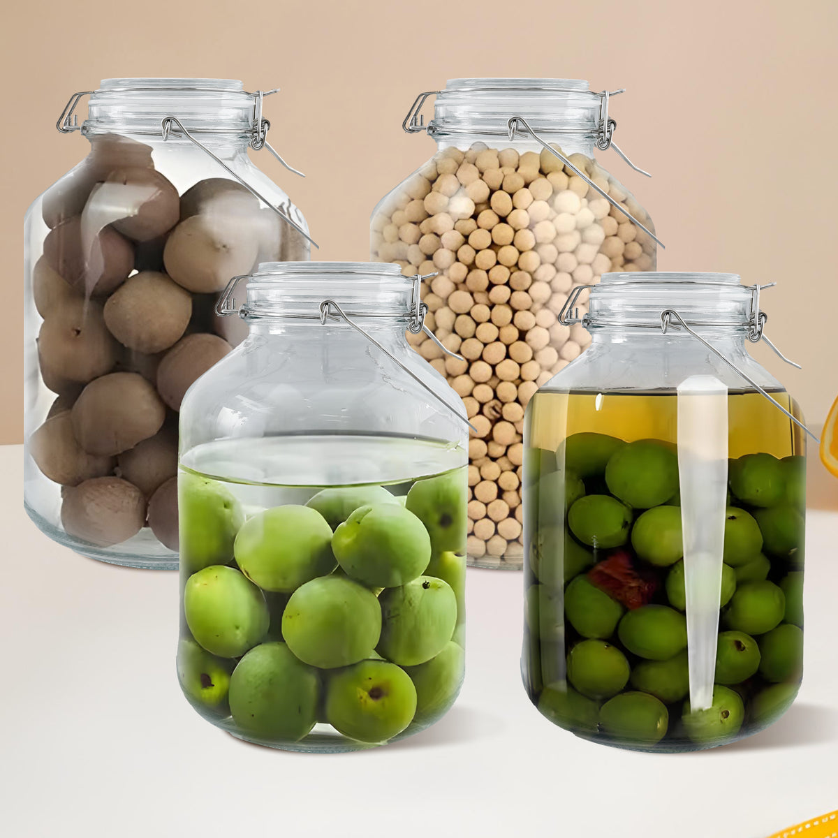 The Better Home glass jar - multifunctional kitchen accessory
