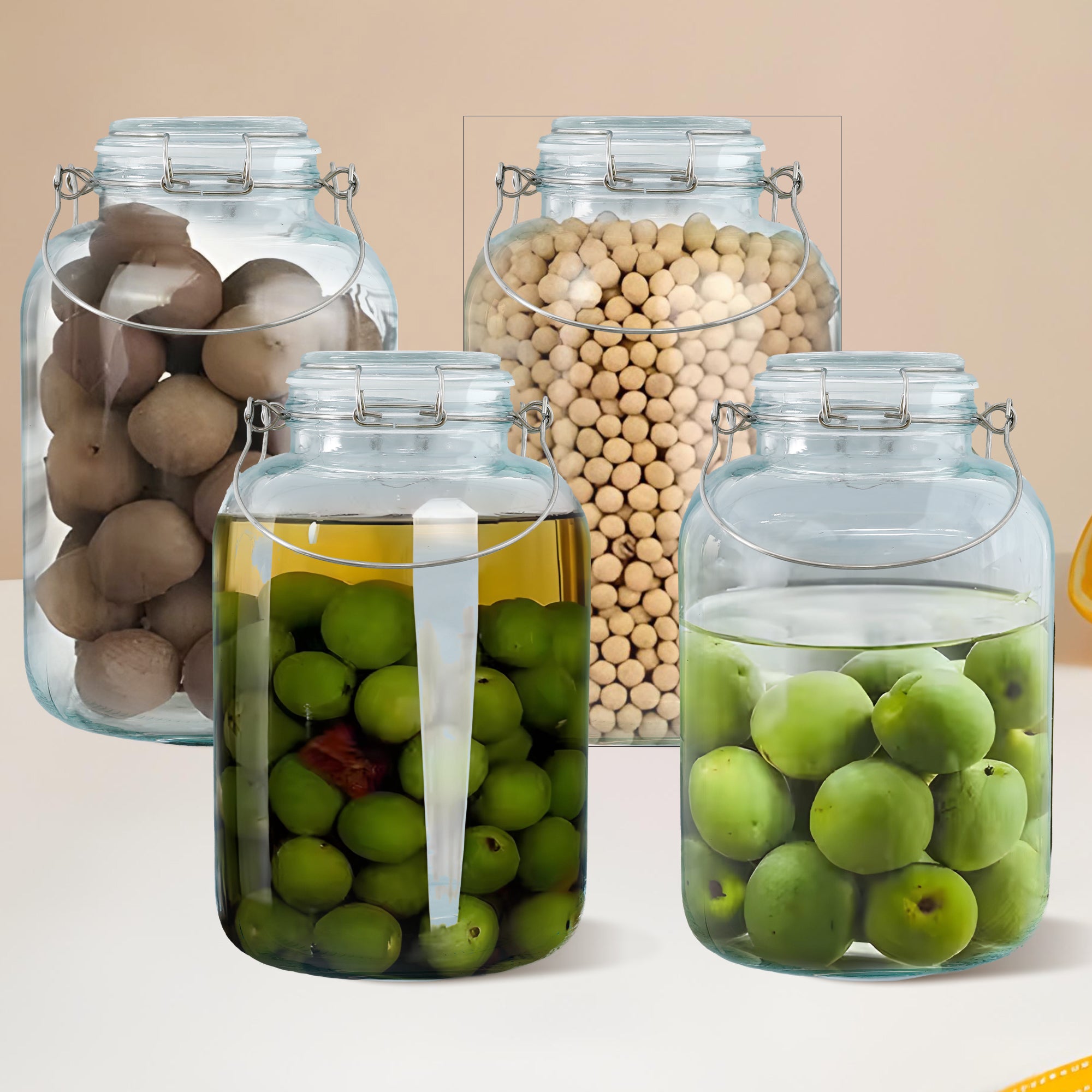 The Better Home 1500ml Glass Jar - Stylish and durable kitchen essential