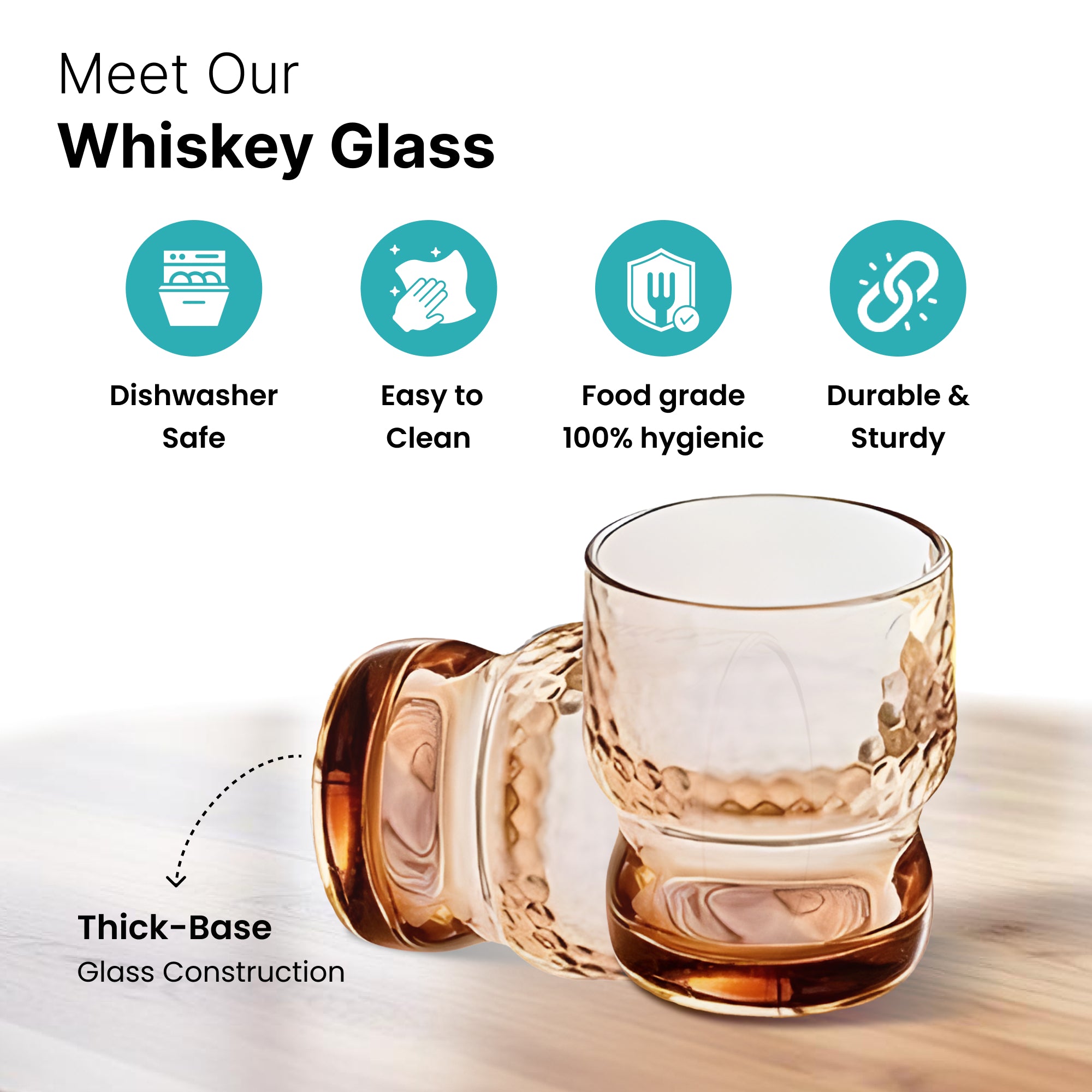 The Better Home Zest Drinking Glass - For everyday use