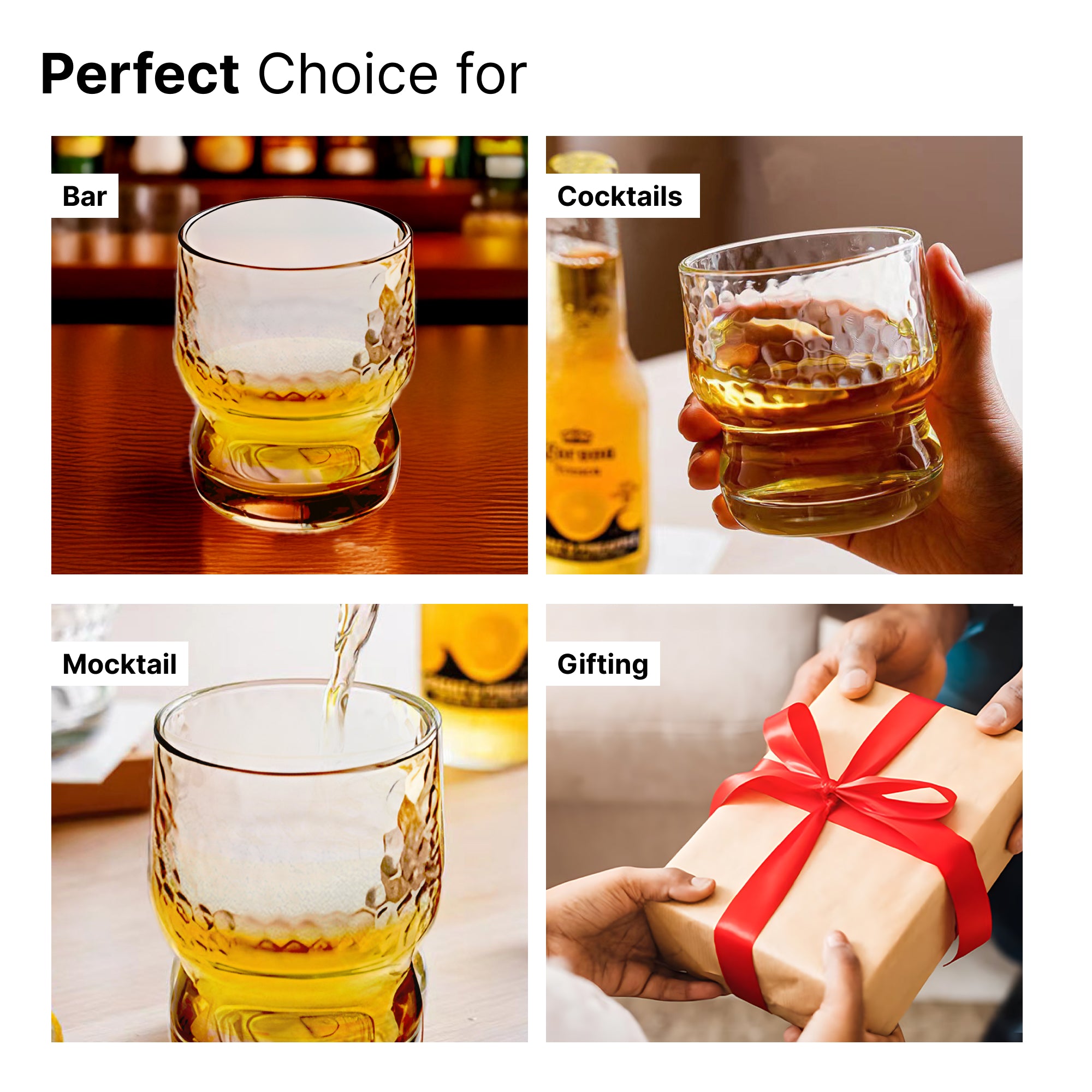 The Better Home Zest Cocktail Glass - Modern design delight