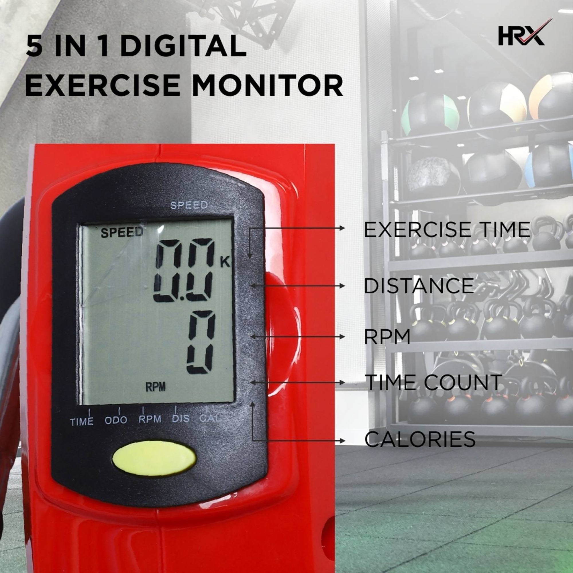 Reach Mini Bike - Digital monitor for fitness tracking