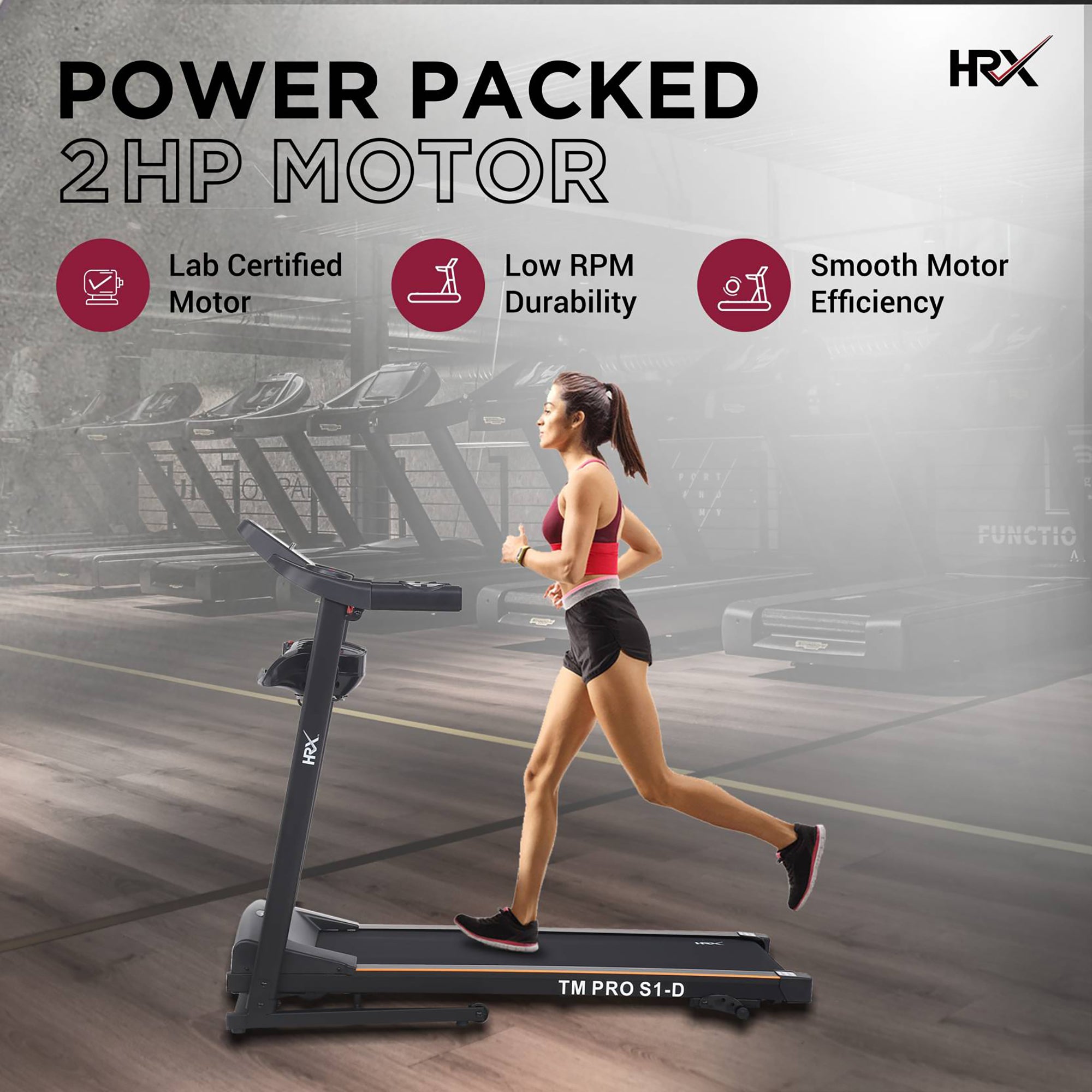 Reach motorized treadmill - family fitness activities