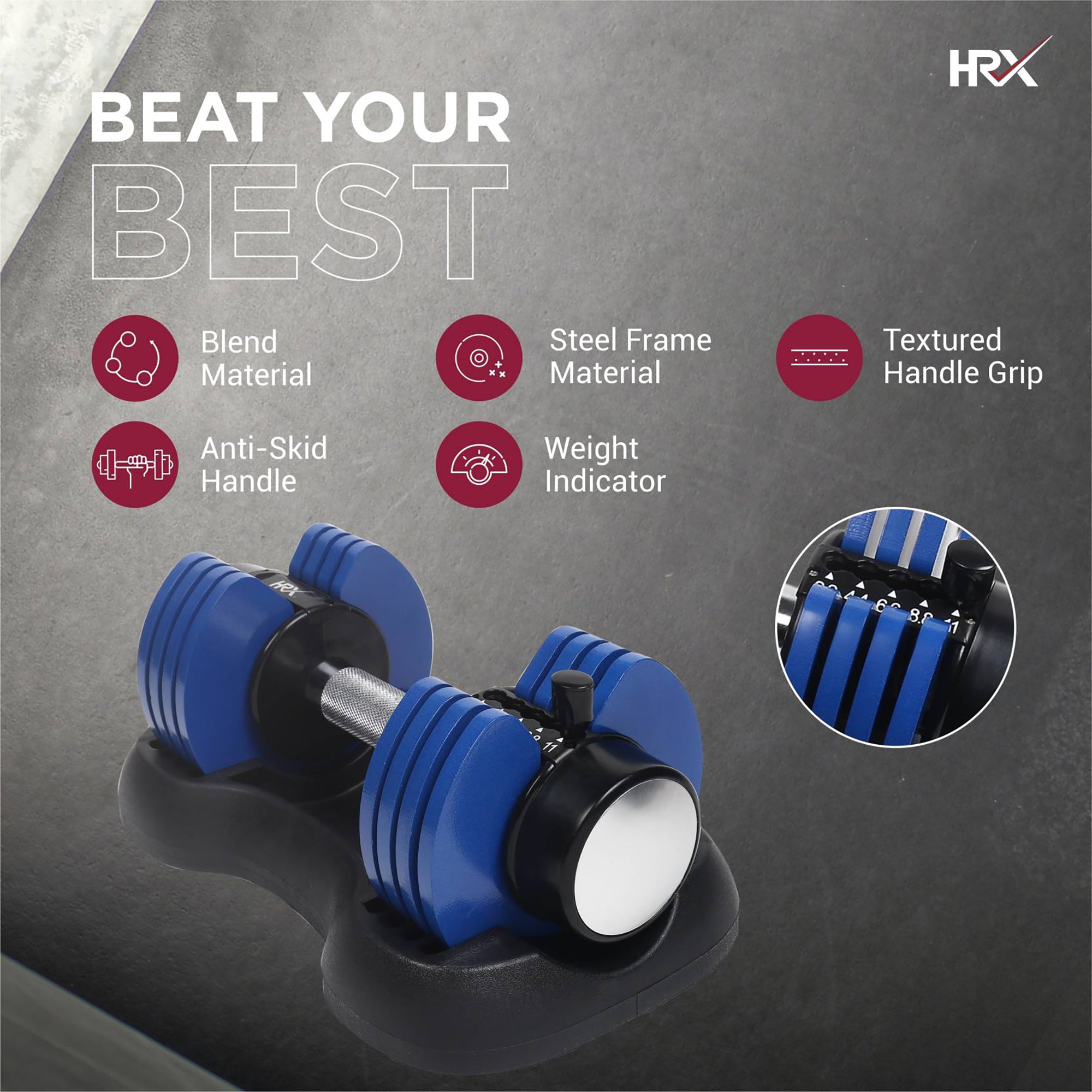 Reach iron smart dumbbells - Effective strength training