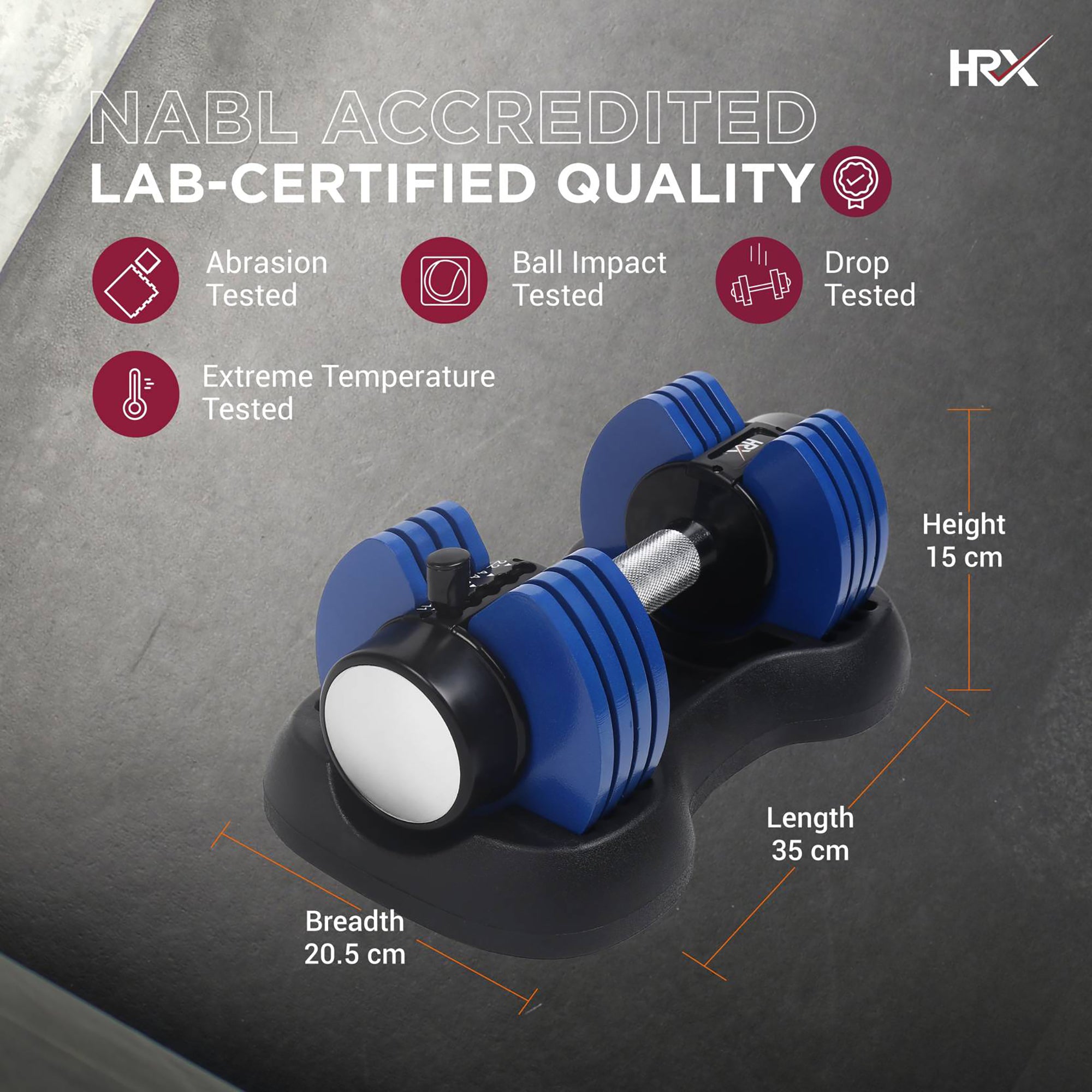 Reach adjustable dumbbell set - Light workout at home