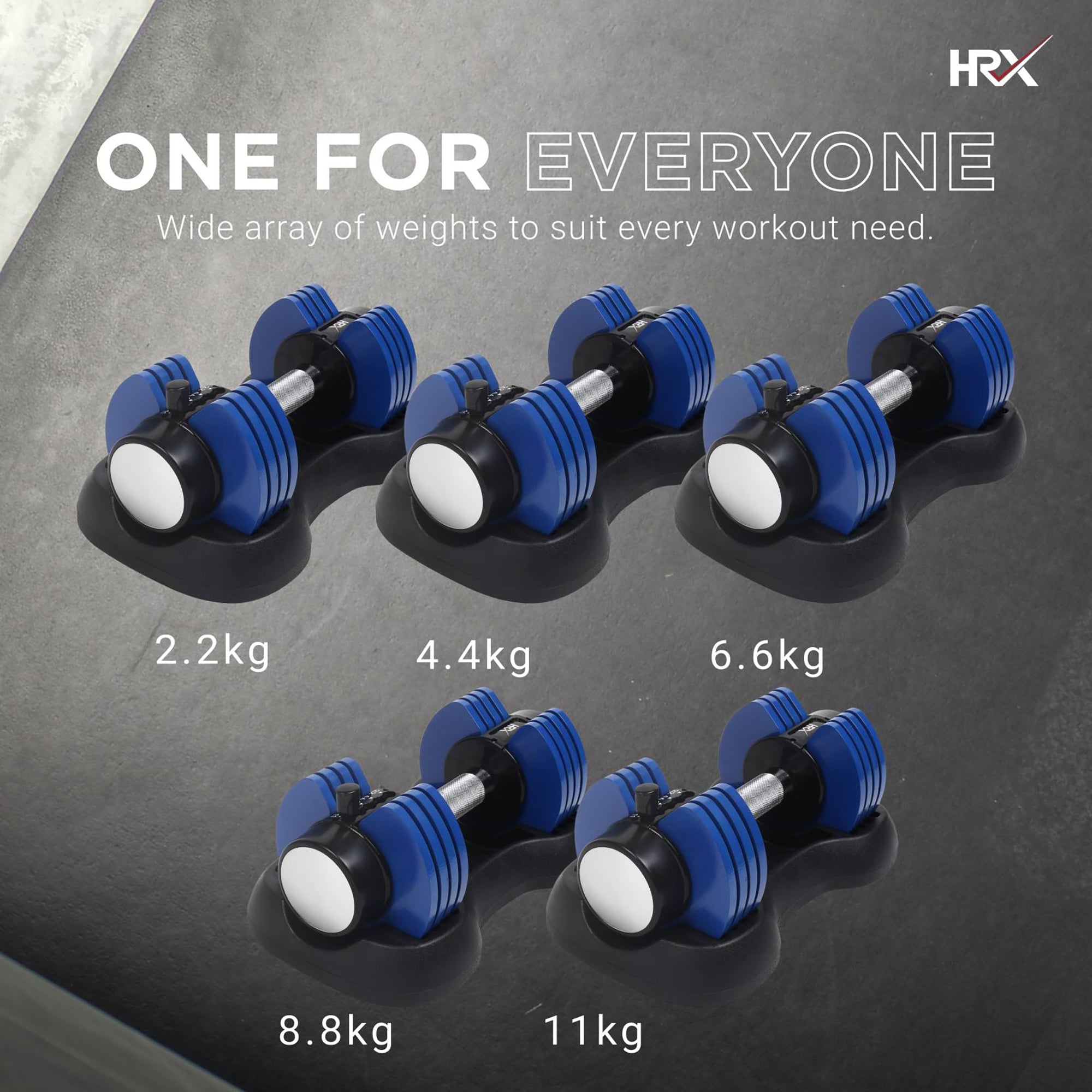 Reach adjustable iron dumbbells - Home gym training