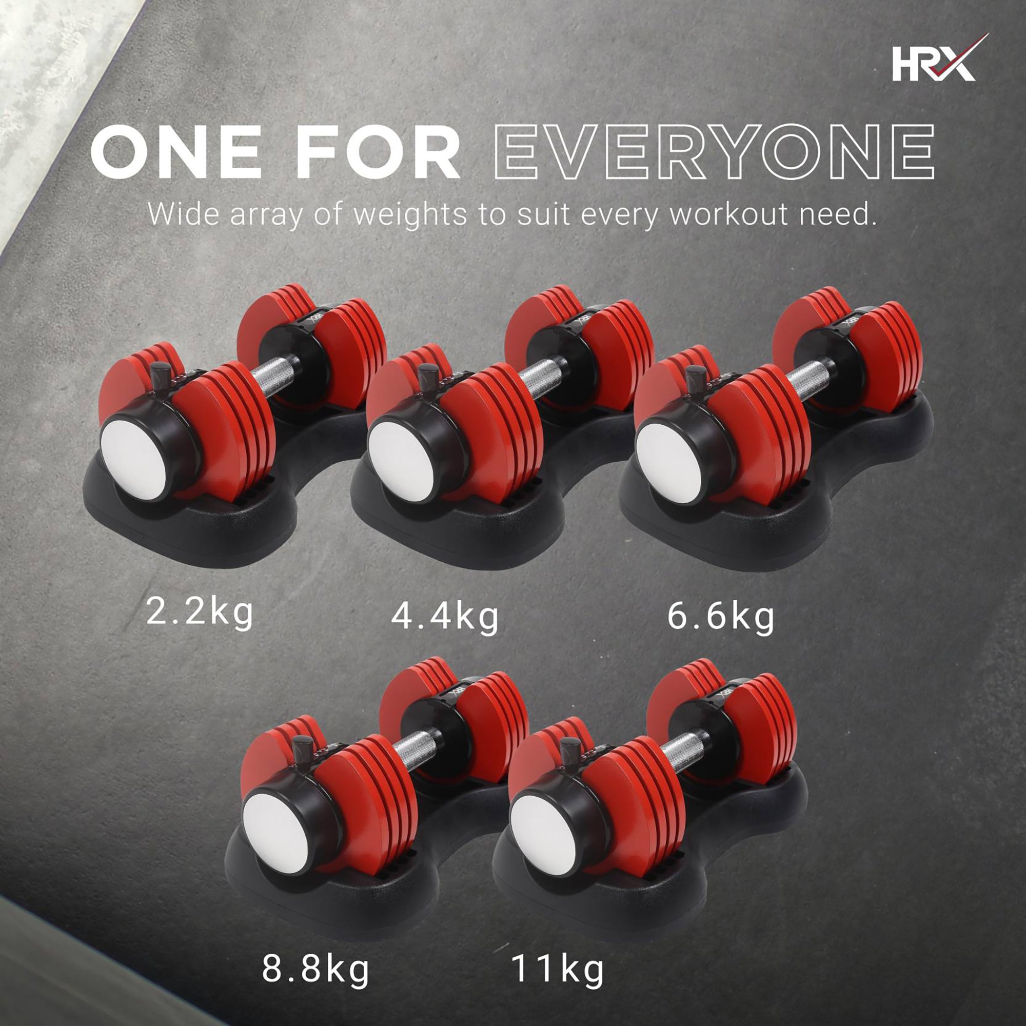 Reach HRX Ignite Dumbbells - Home Gym Equipment