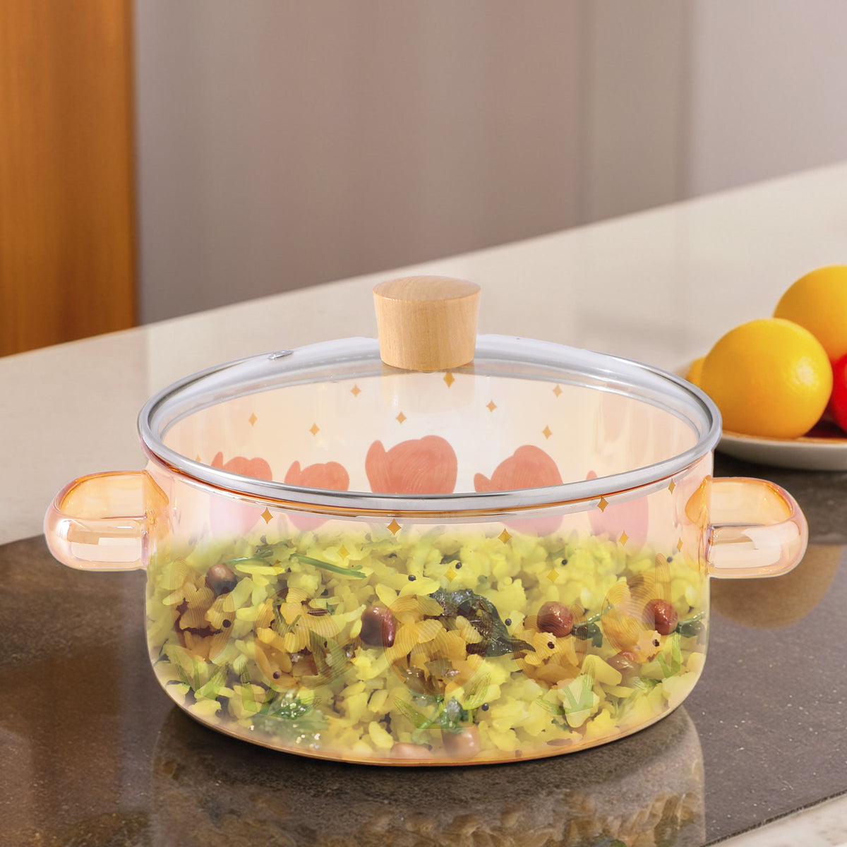 UMAI amber glass cookware - perfect for family meals