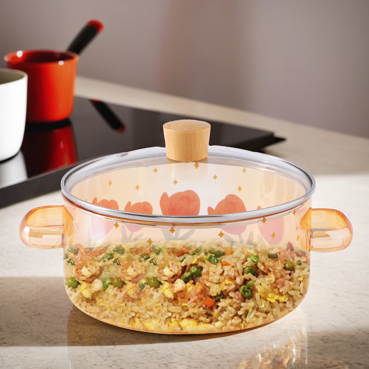 UMAI amber saucepan - stylish kitchen cookware