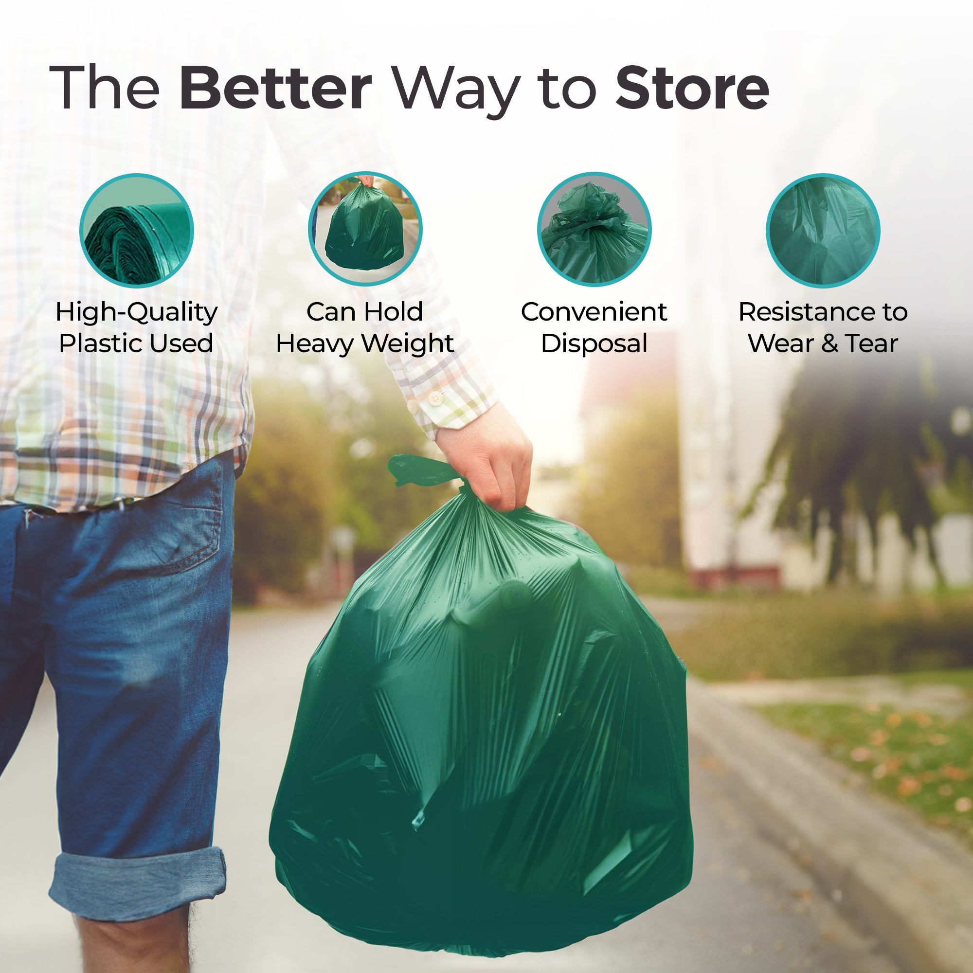 The Better Home trash bags - convenient for industrial waste management