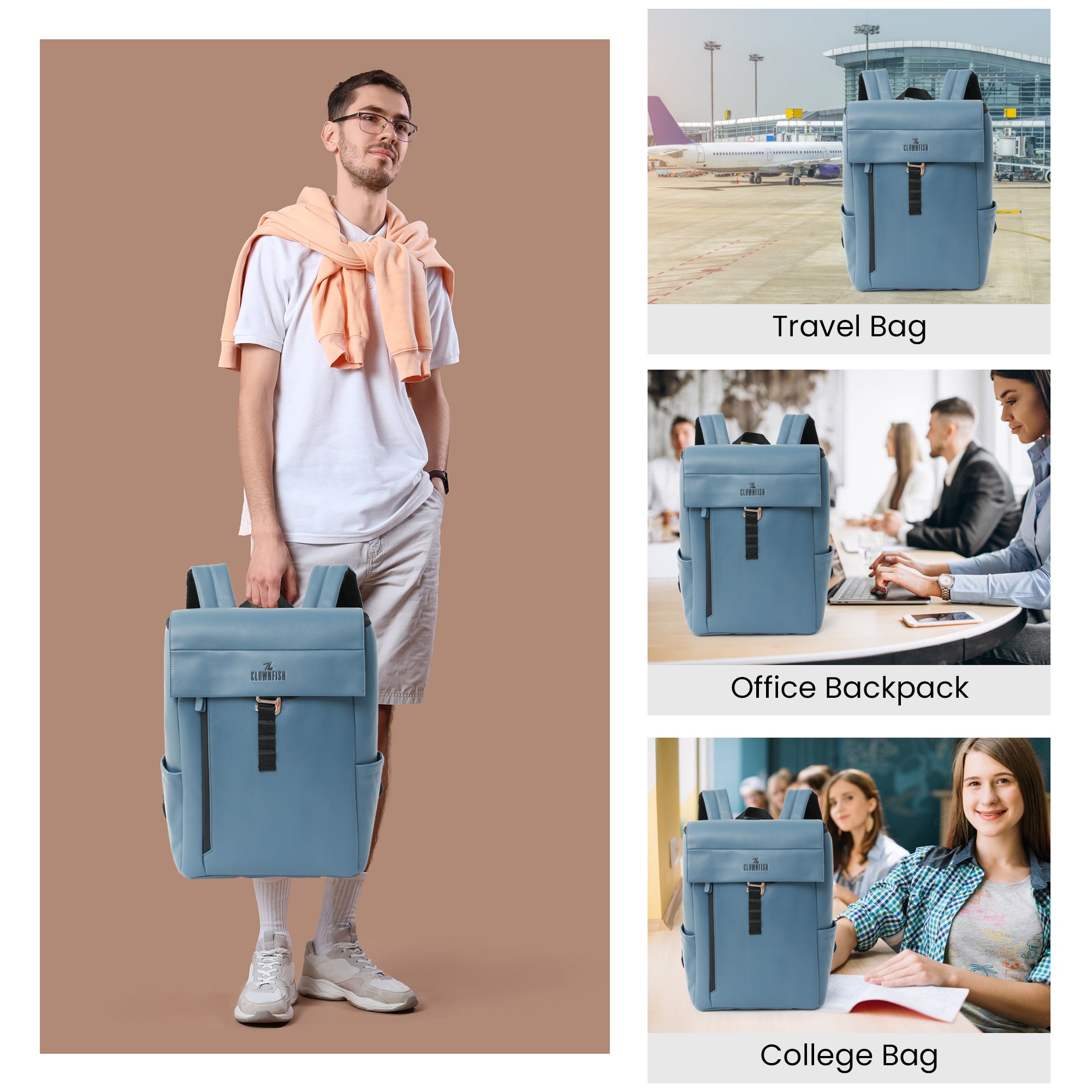 Clownfish Stormus Series Bag - Stylish laptop carrier