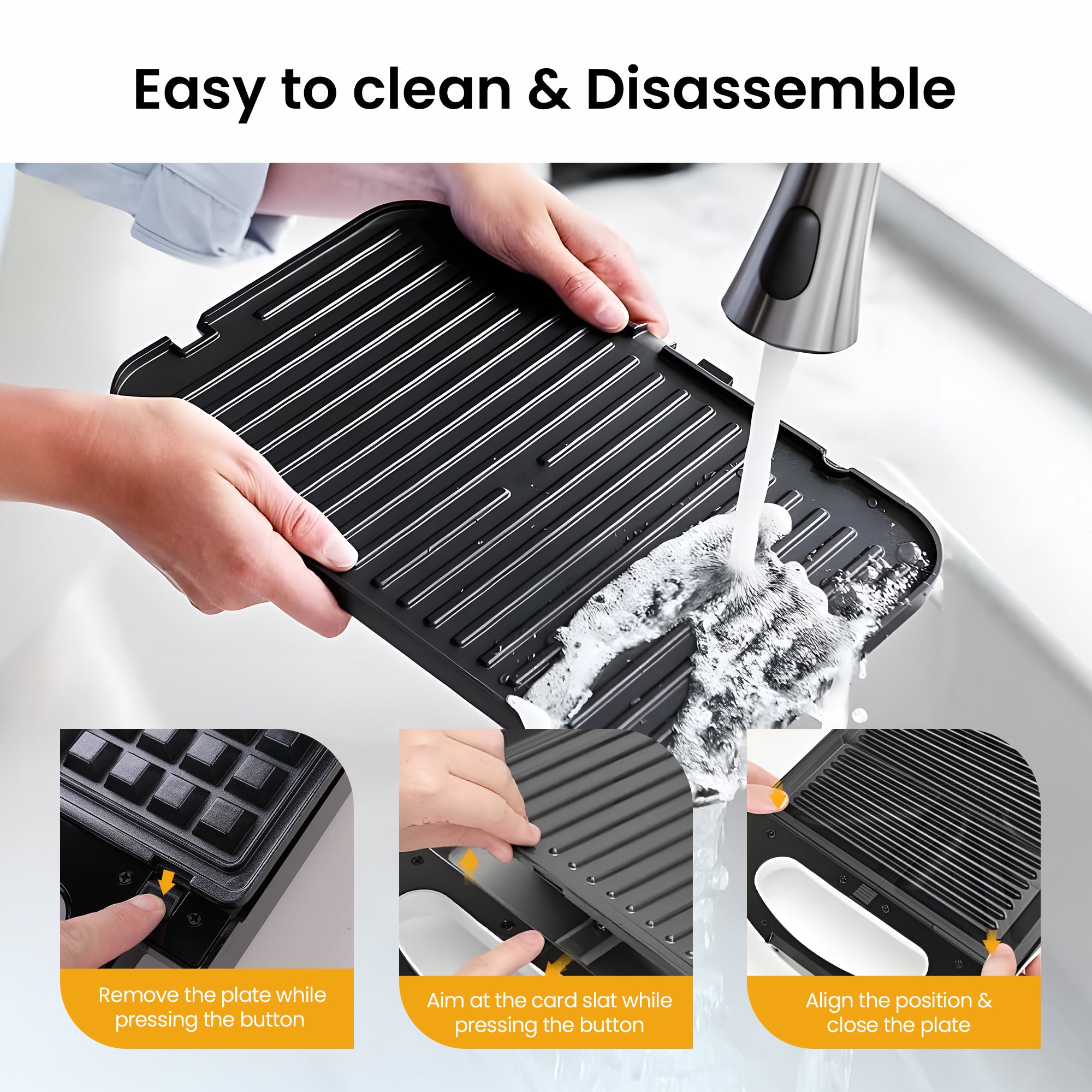 FUMATO sandwich maker - compact kitchen appliance