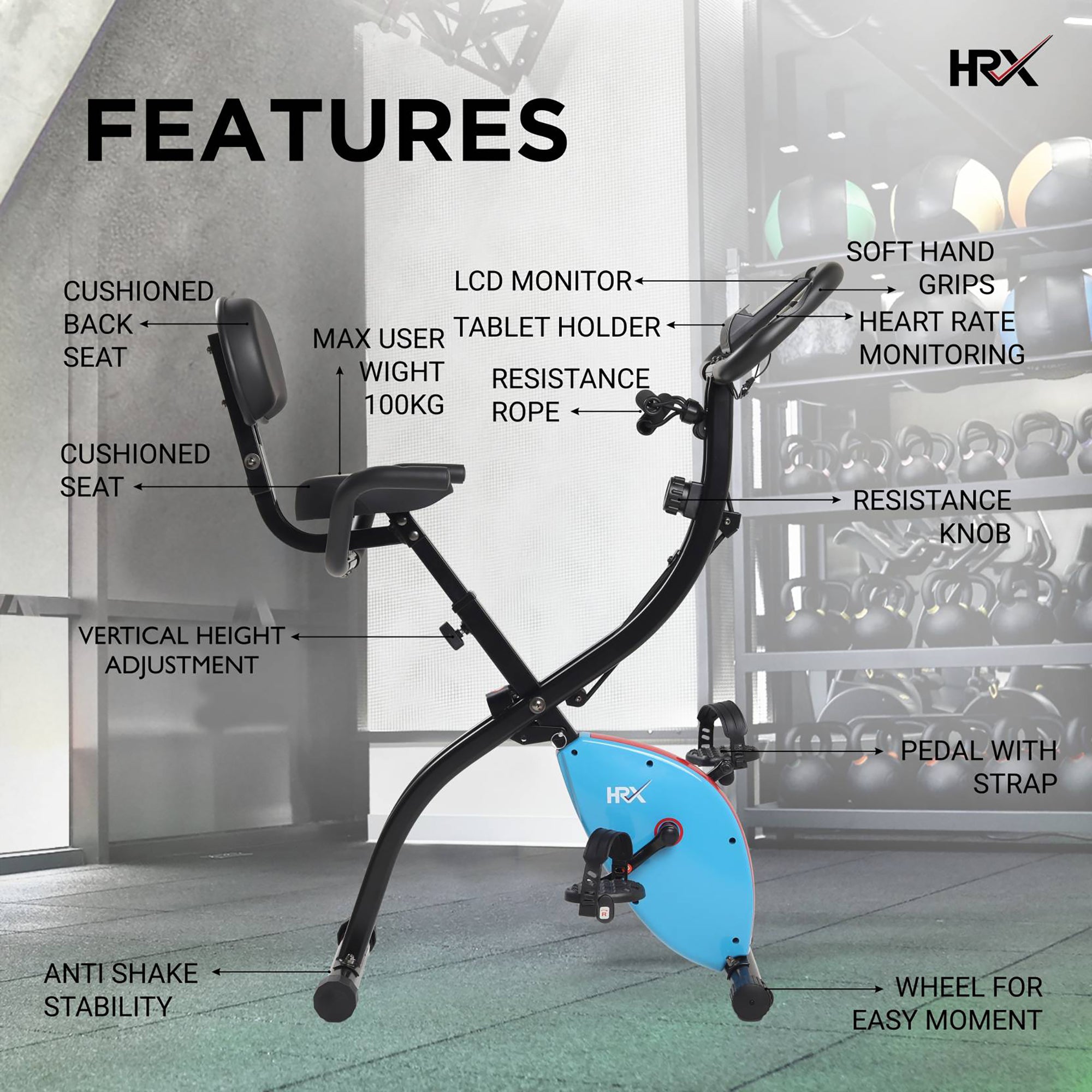 Reach X Pro-EB500 X-Bike - gym equipment