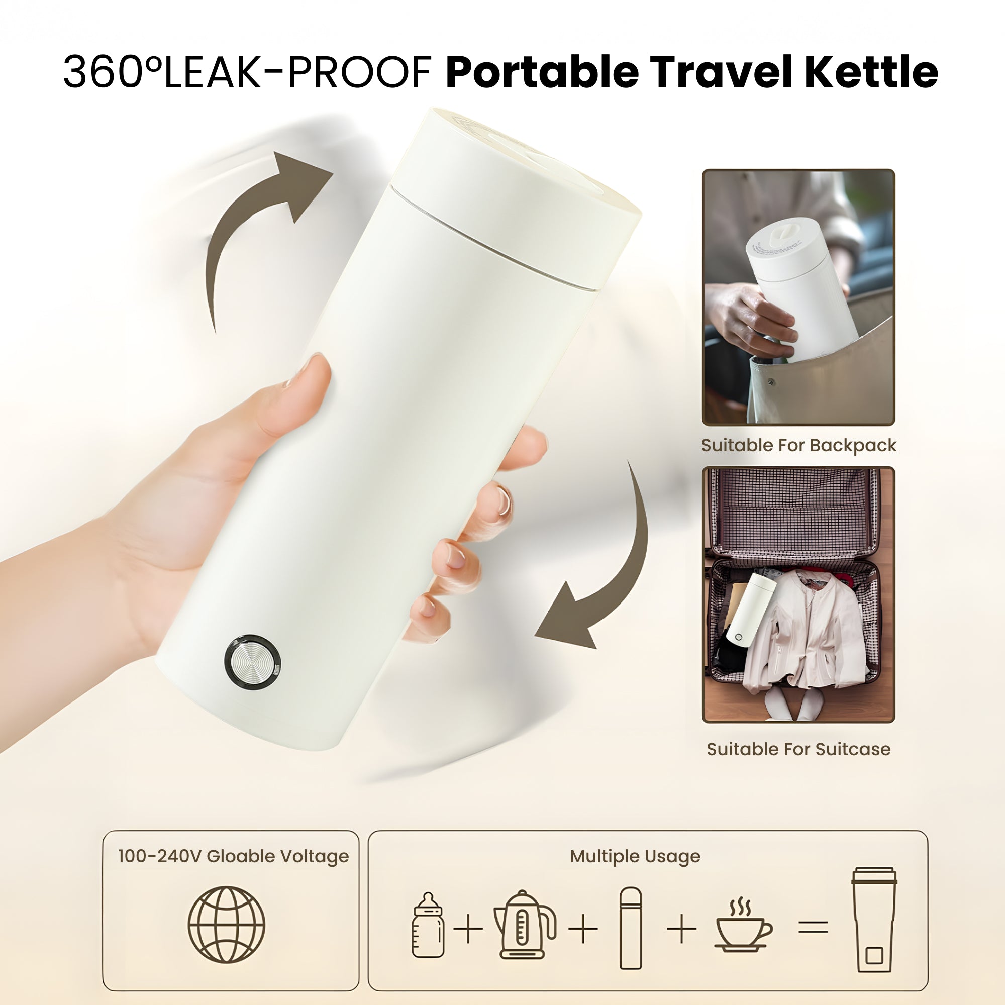 FUMATO UMAI Portable Kettle - Quick hot drinks