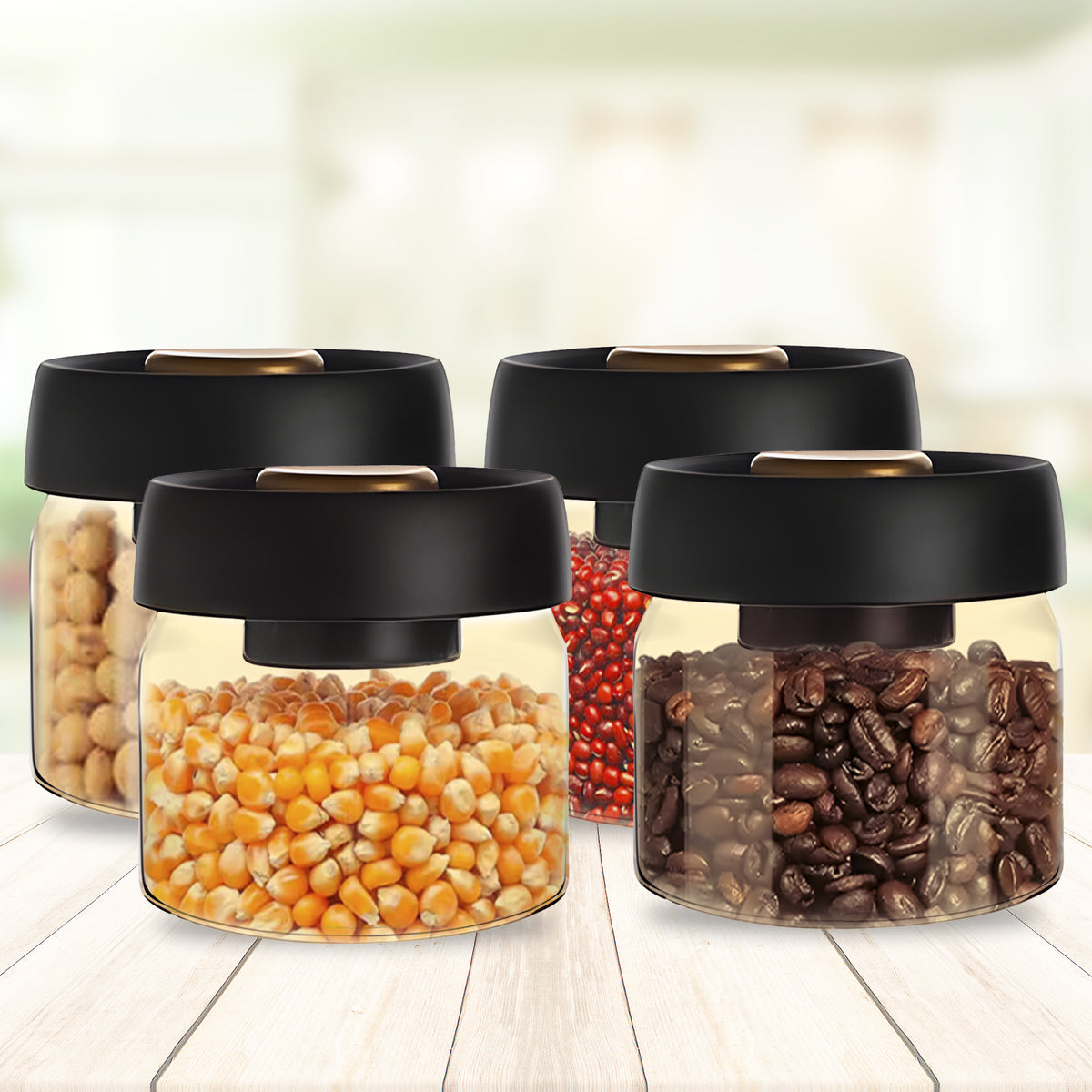 The Better Home multifunctional glass jar - Gift for home cooks