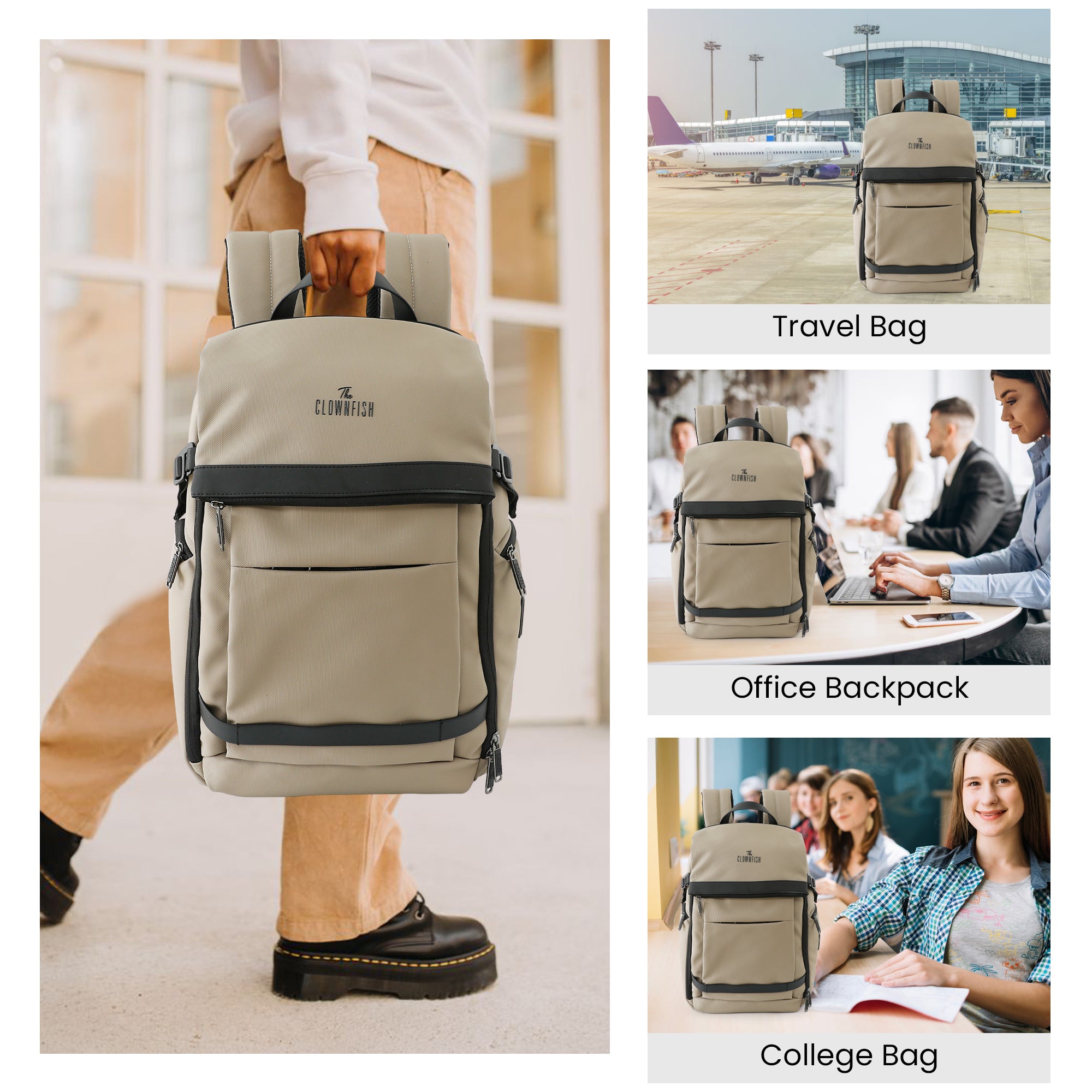 Clownfish Trek laptop backpack - Perfect for students