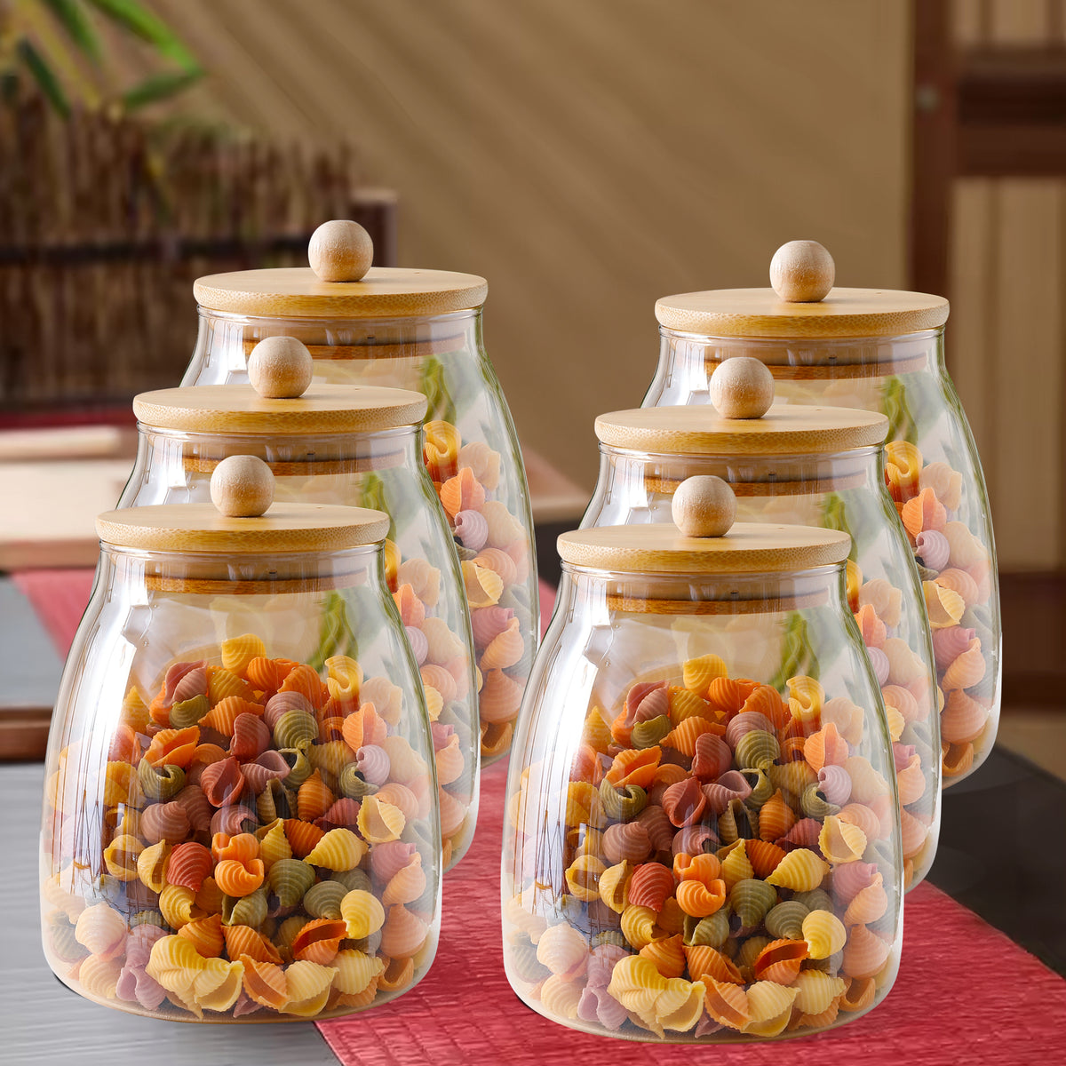 The Better Home Borosilicate Glass Jar - Food preservation jar