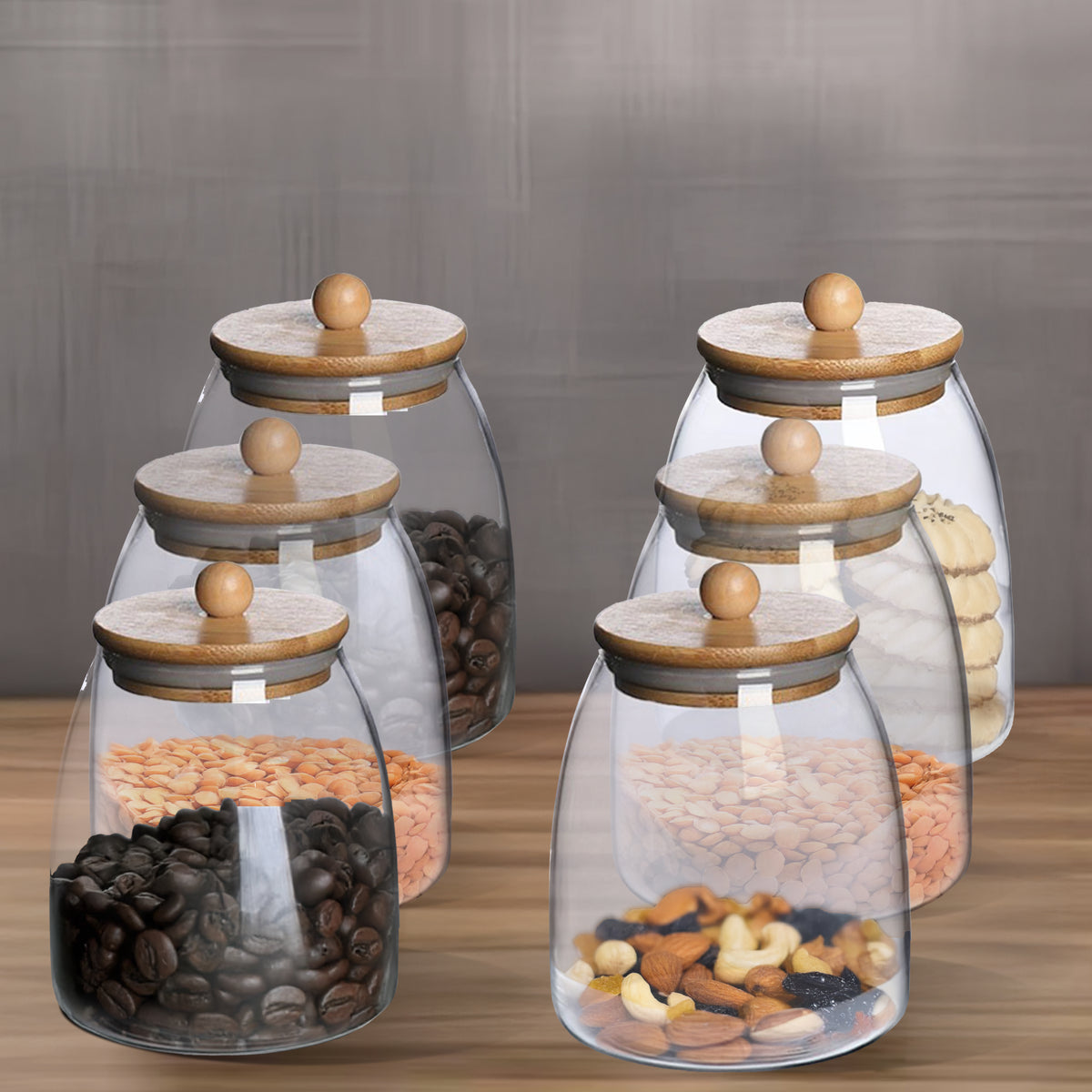 The Better Home Borosilicate Glass Jar - Kitchen Decor