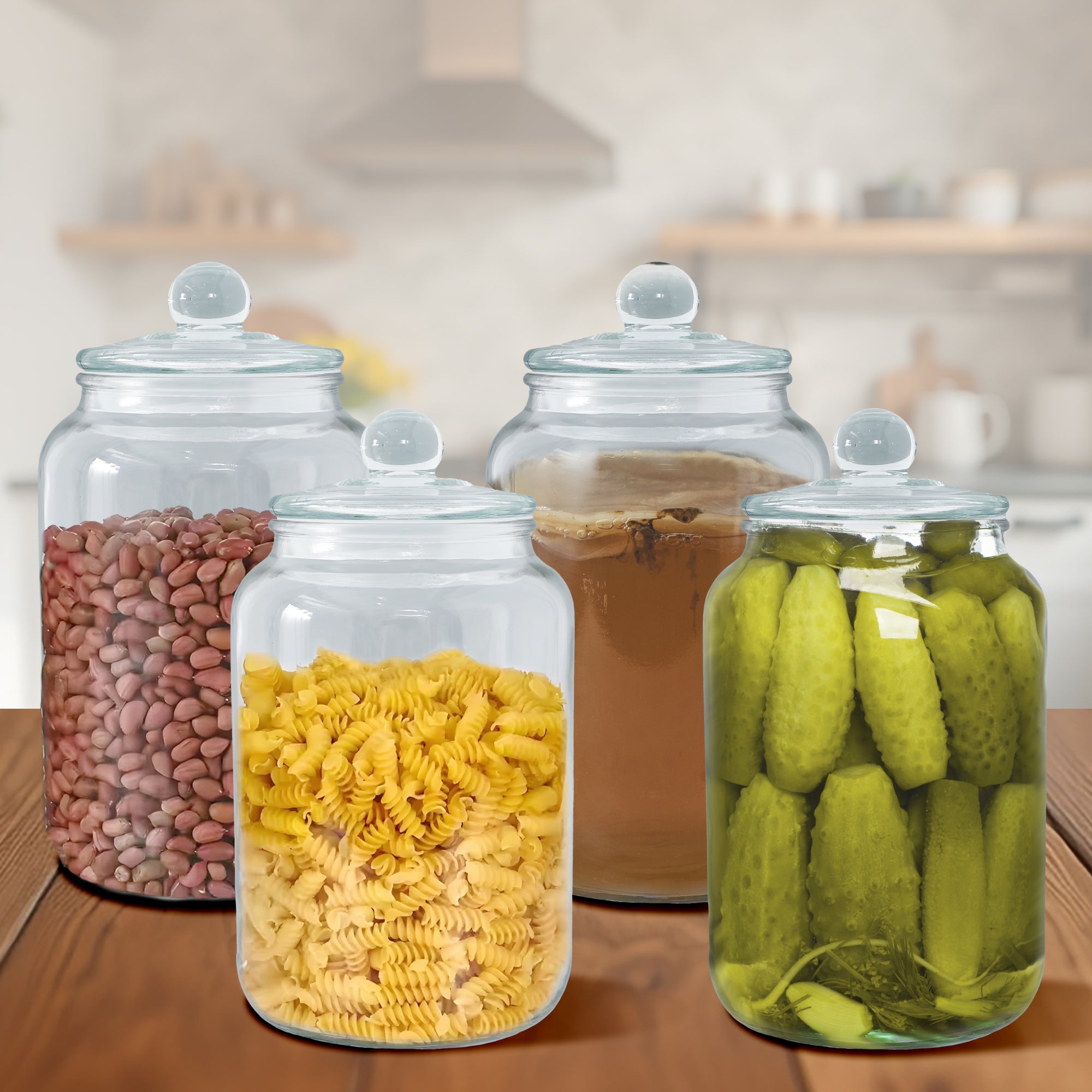 The Better Home leak proof glass jar - Safe food storage solution