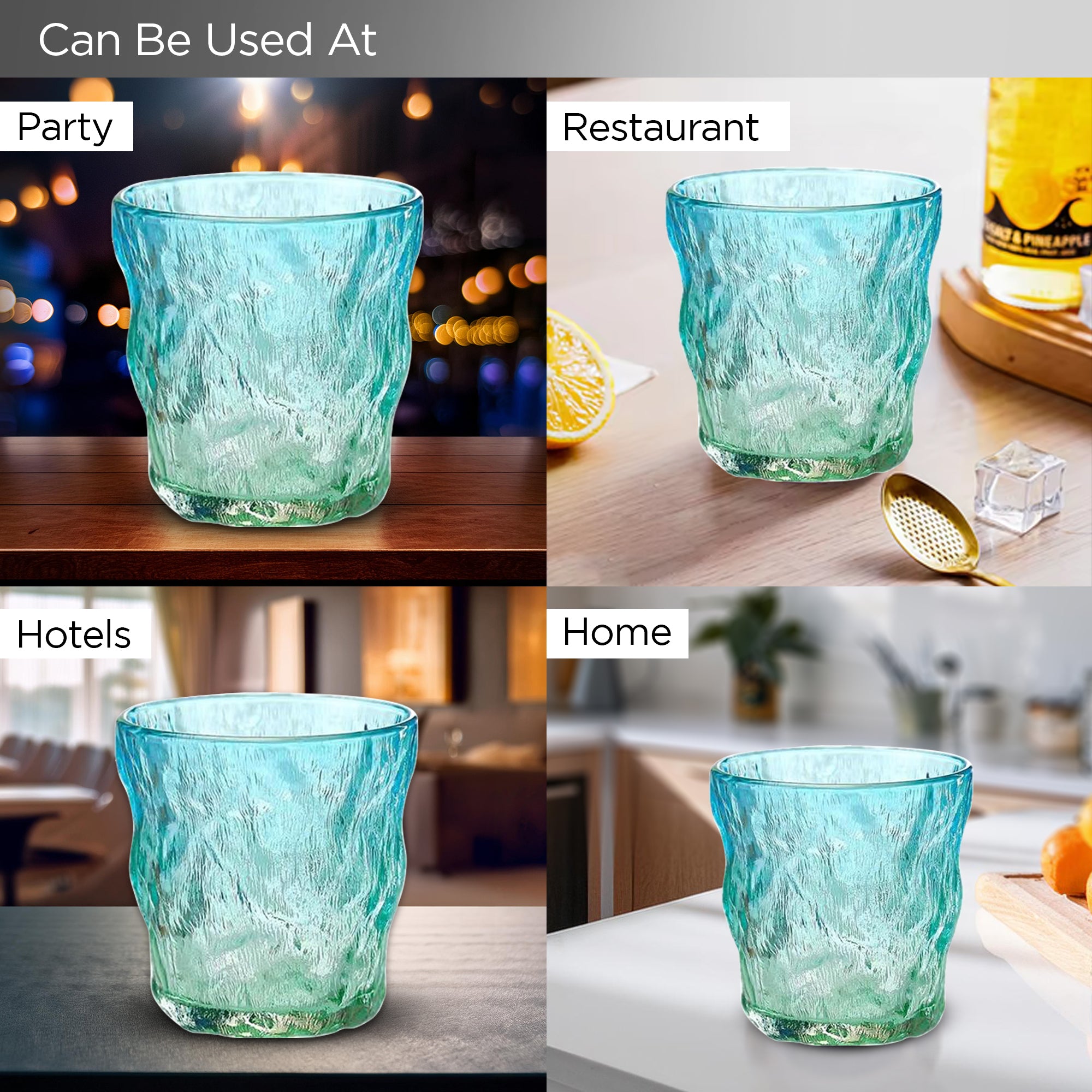 The Better Home lead-free glass set - Elegant dining experience