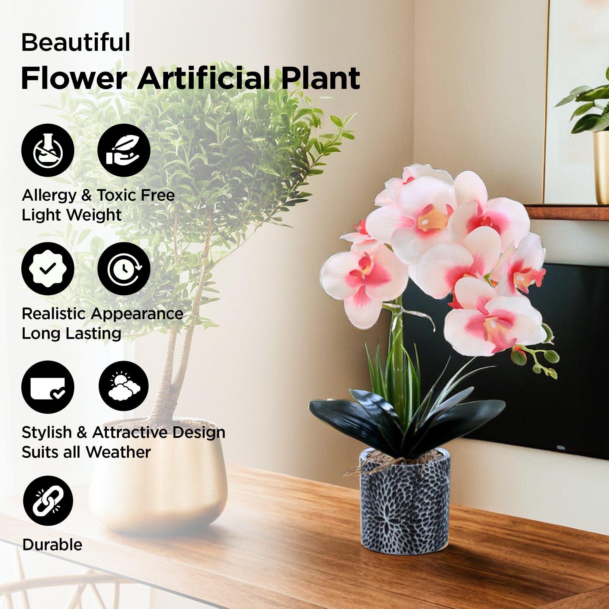 UMAI artificial plant - Bedroom styling