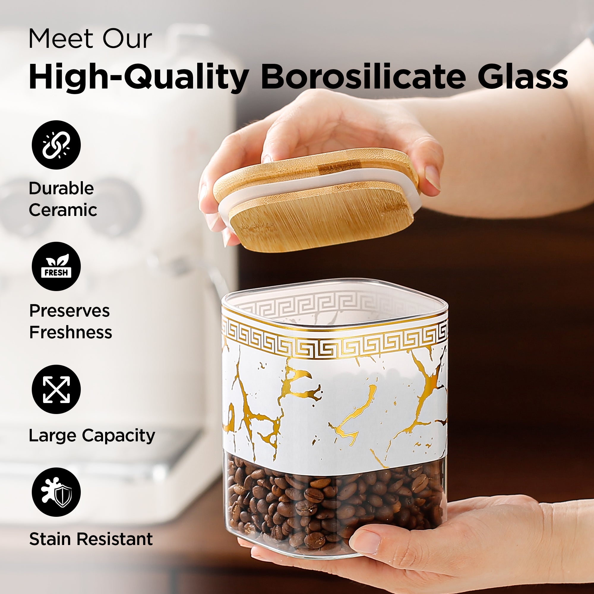 The Better Home UMAI Kitchen Canisters - Perfect for spices