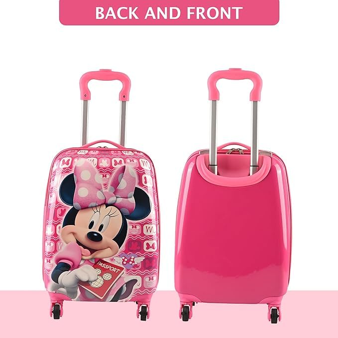 Kuber Stylish Kids Suitcase - Easy maneuvering