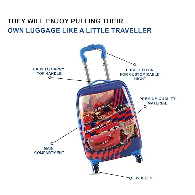 Kuber Industries kids trolley bag - travel with ease