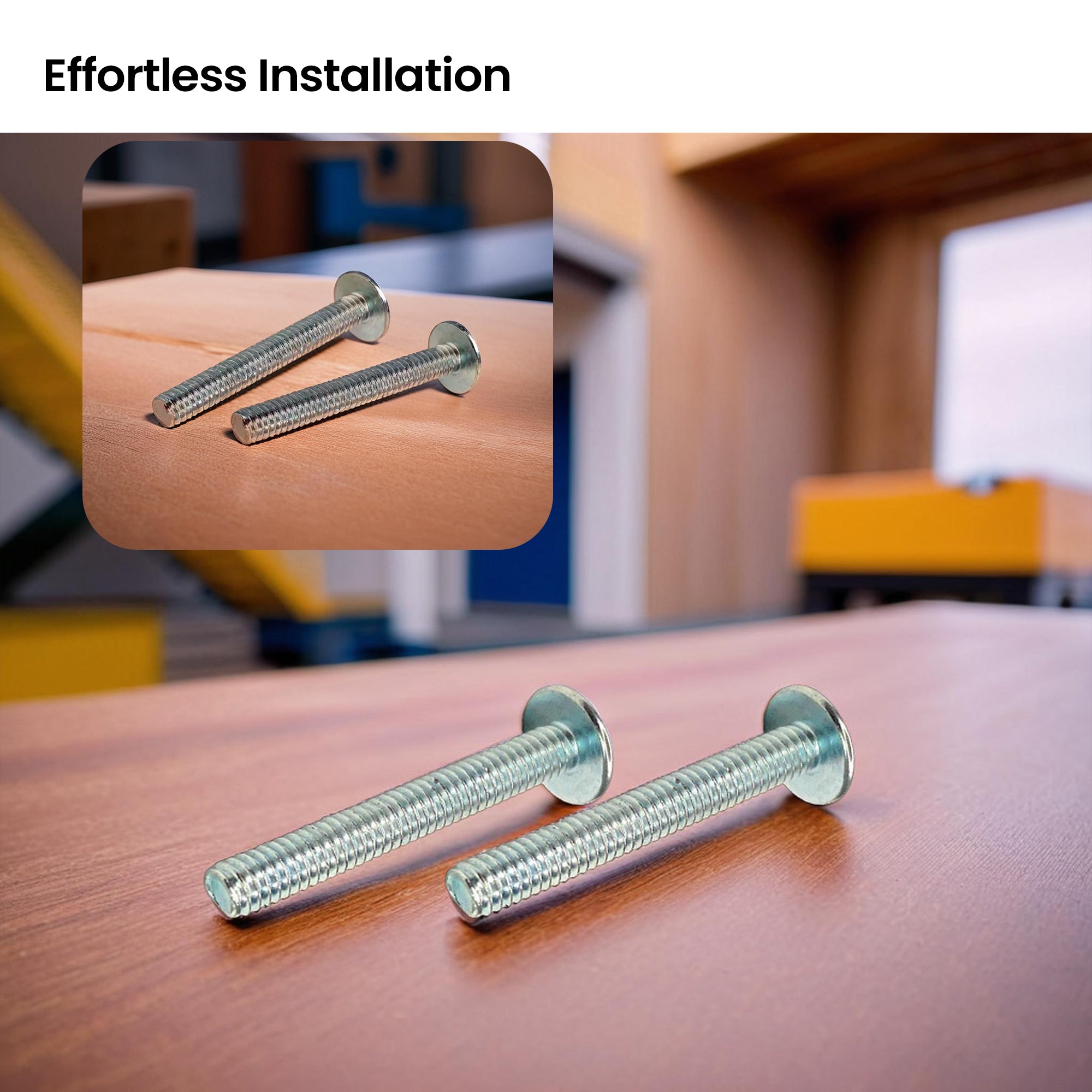 SAVYA HOME durable metal screw - perfect for adjustable tables