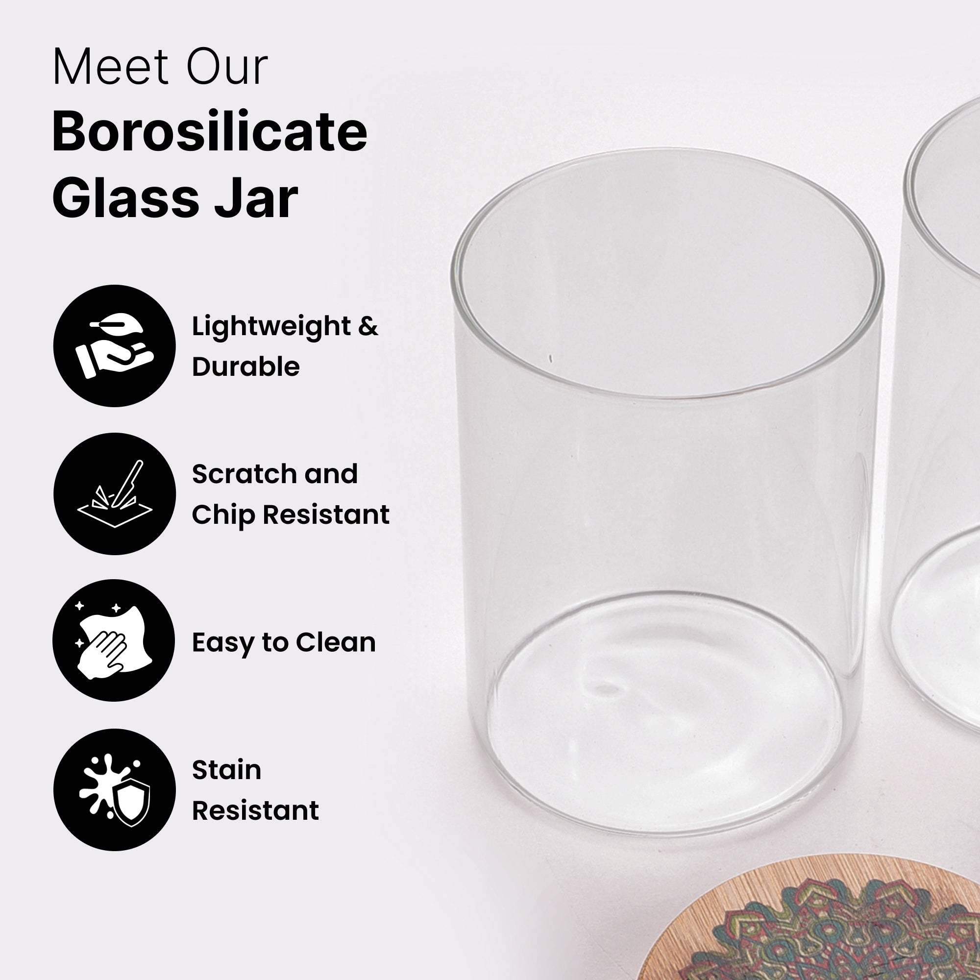 The Better Home UMAI Kitchen Glass Container - Essential for kitchen organization