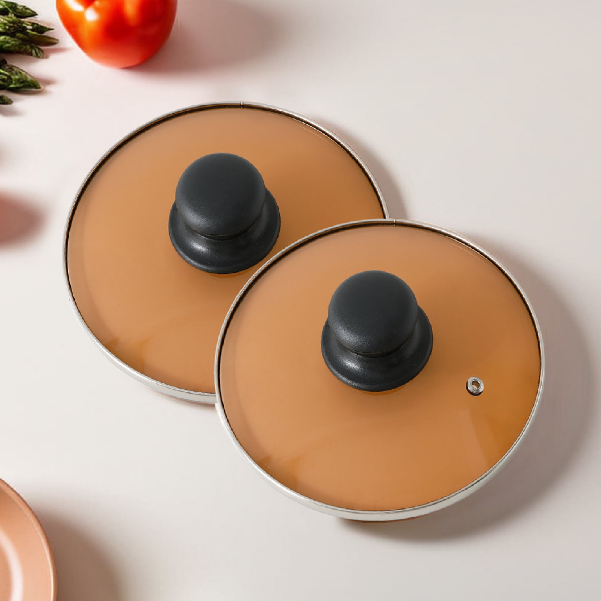 The Better Home kitchen pot lid - versatile for various utensils