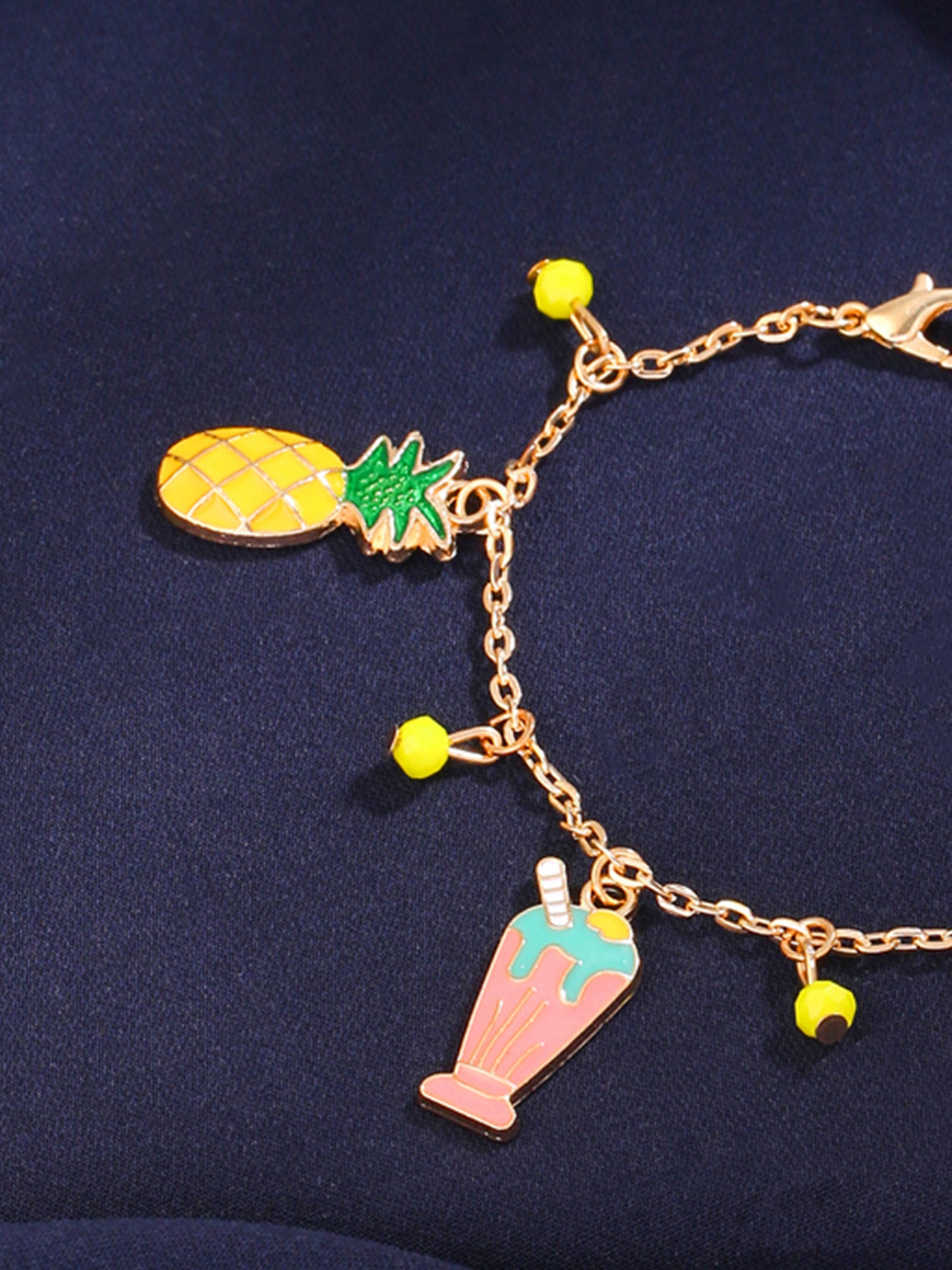 Yellow Chimes Multicolor Adjustable Bracelet - Fashion Accessory