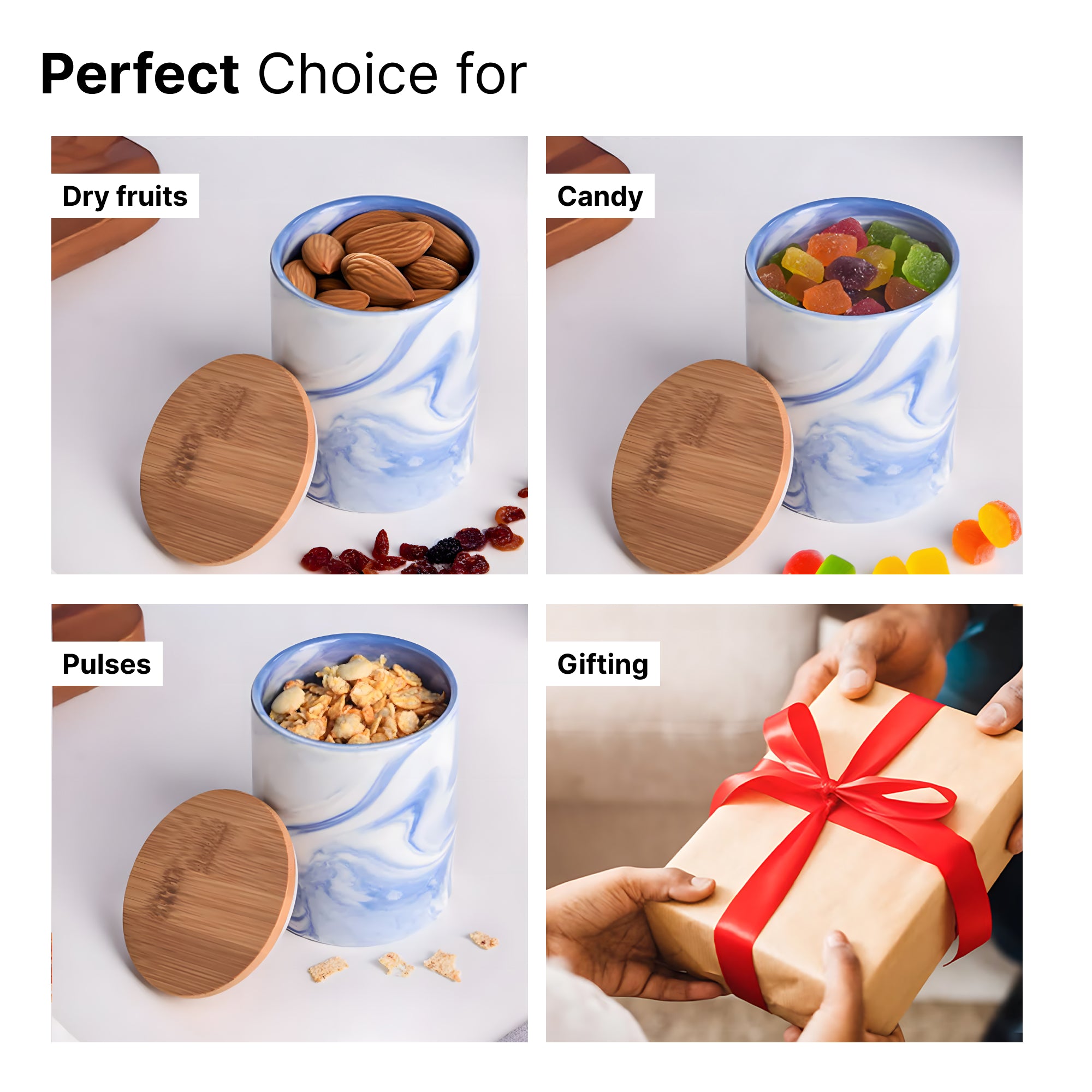 The Better Home airtight ceramic jar - Fresh storage solution