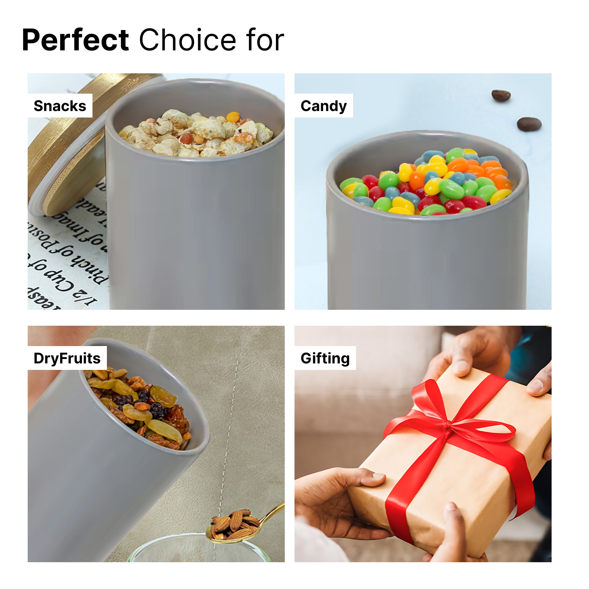 The Better Home 800ml storage jar - Ideal for snacks