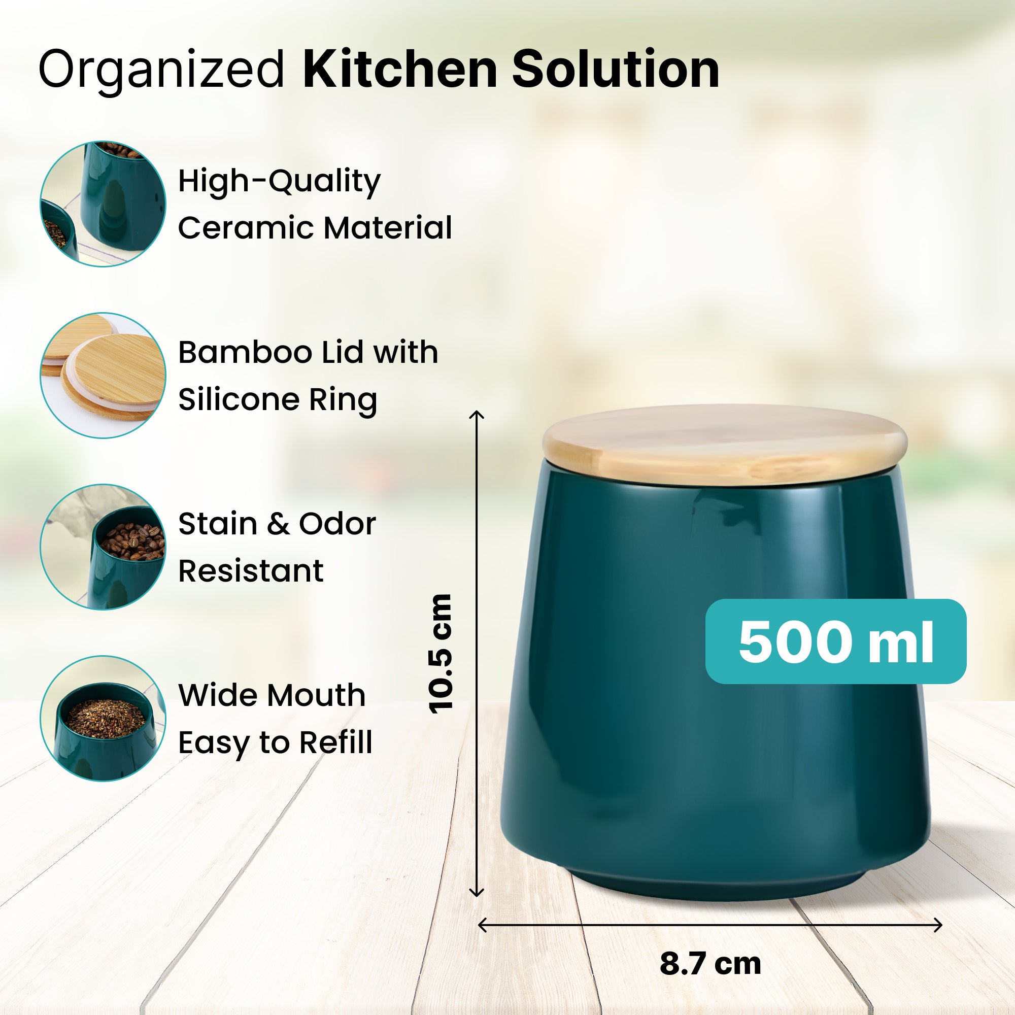 The Better Home Kitchen Storage Jars - Keeping food fresh